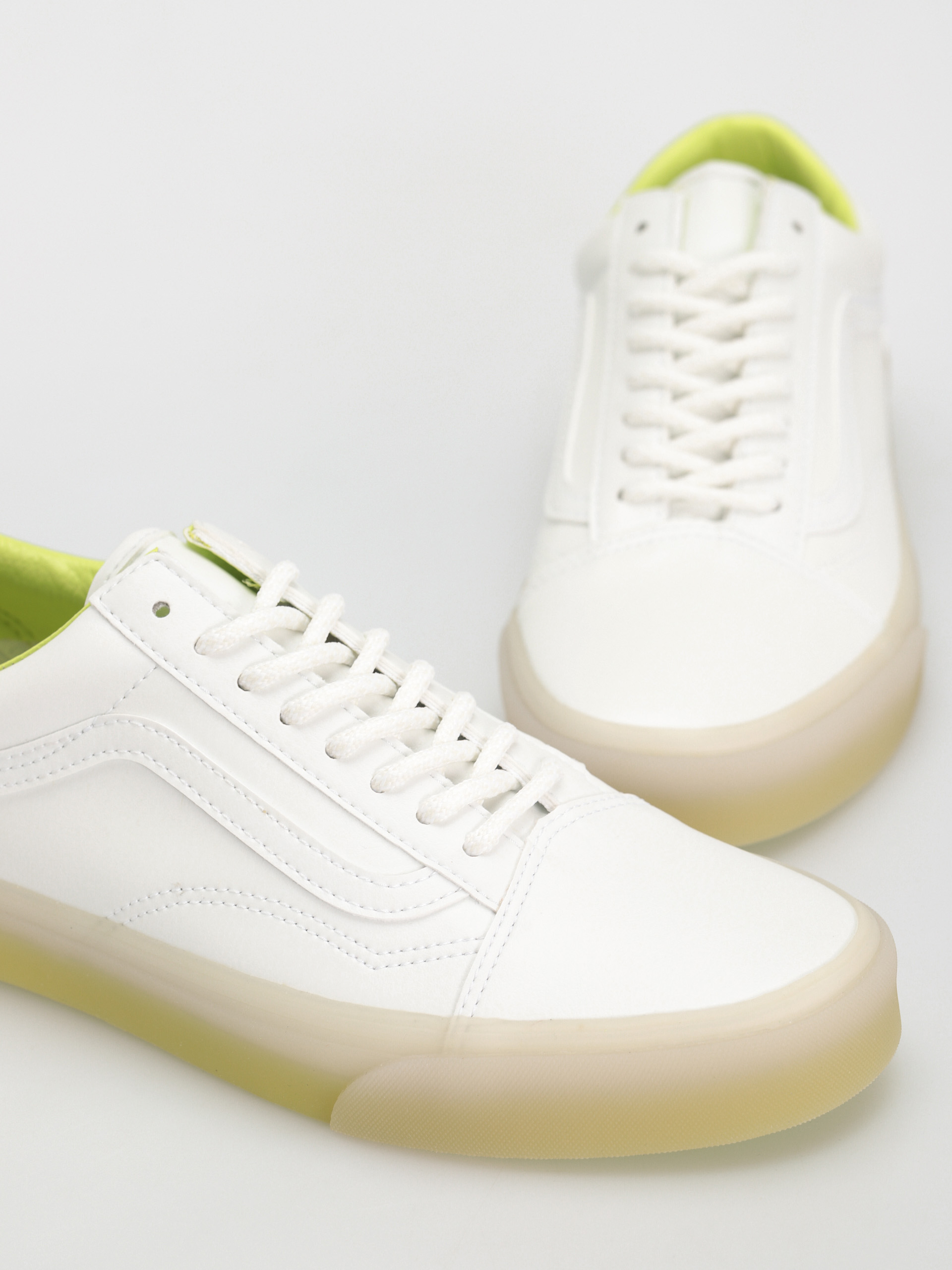 Vans Old Skool Schuhe (glow to the flo' white)