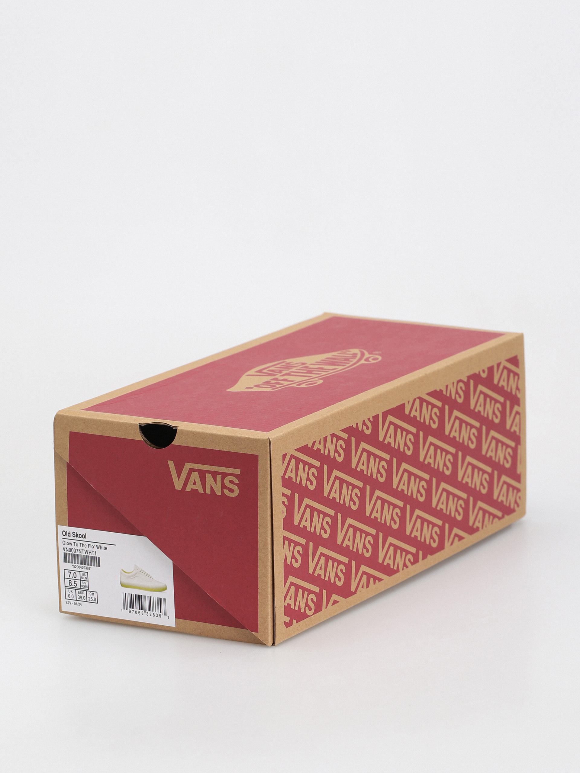 Vans Old Skool Shoes (glow to the flo' white)