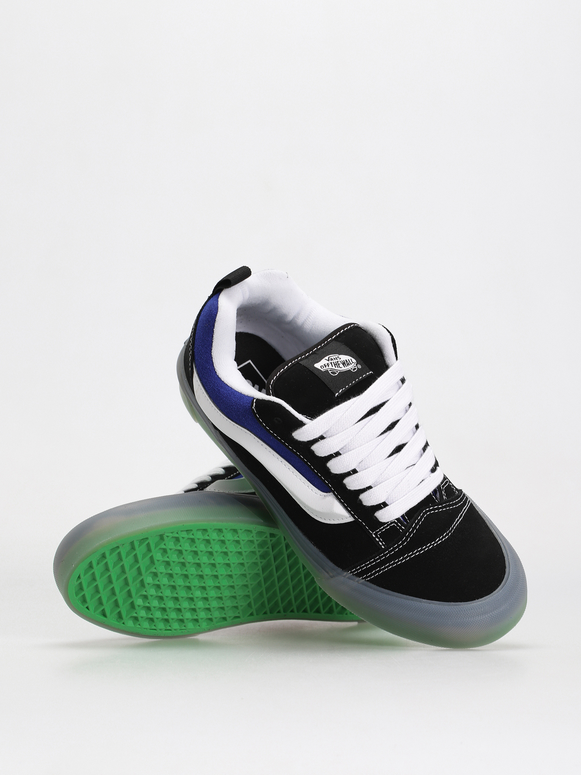 Vans Knu Skool Shoes black (translucent black/blue)