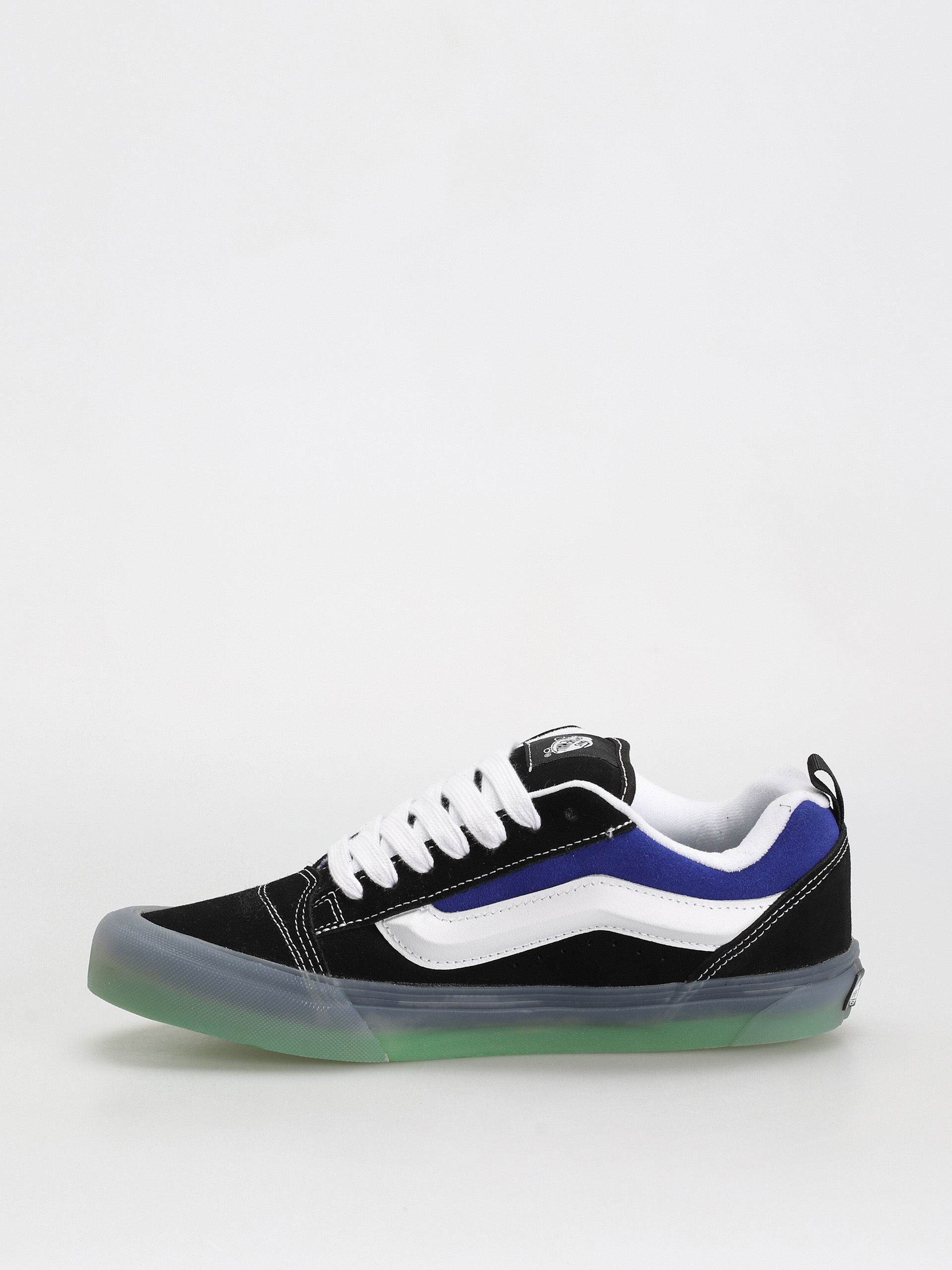 Vans Knu Skool Shoes (translucent black/blue)