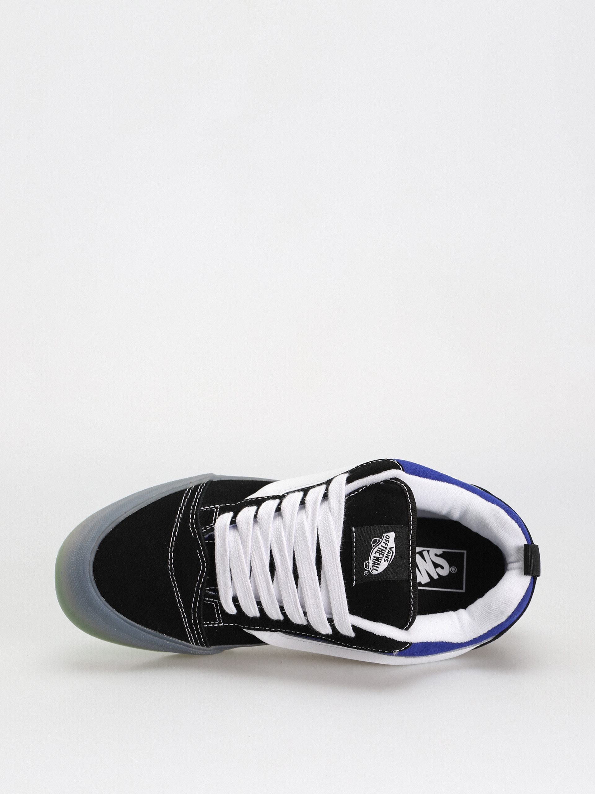 Vans Knu Skool Shoes (translucent black/blue)