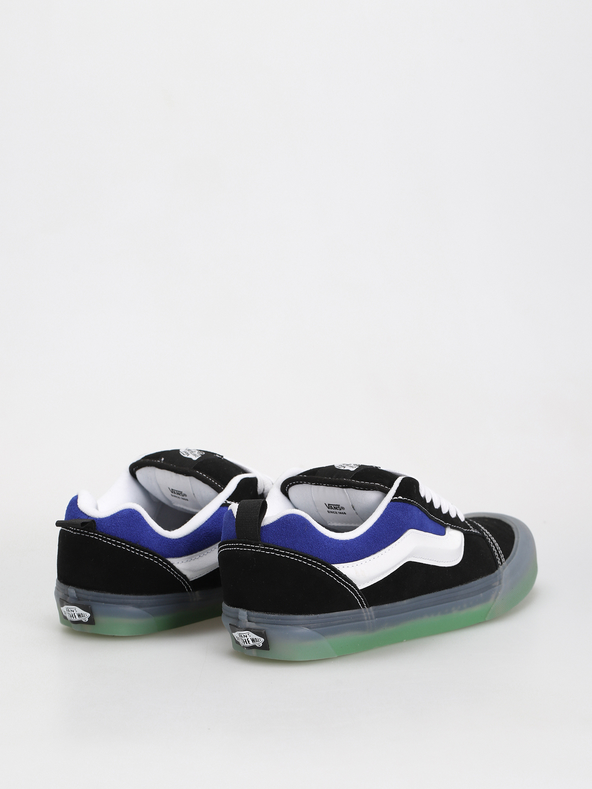 Vans Knu Skool Shoes (translucent black/blue)