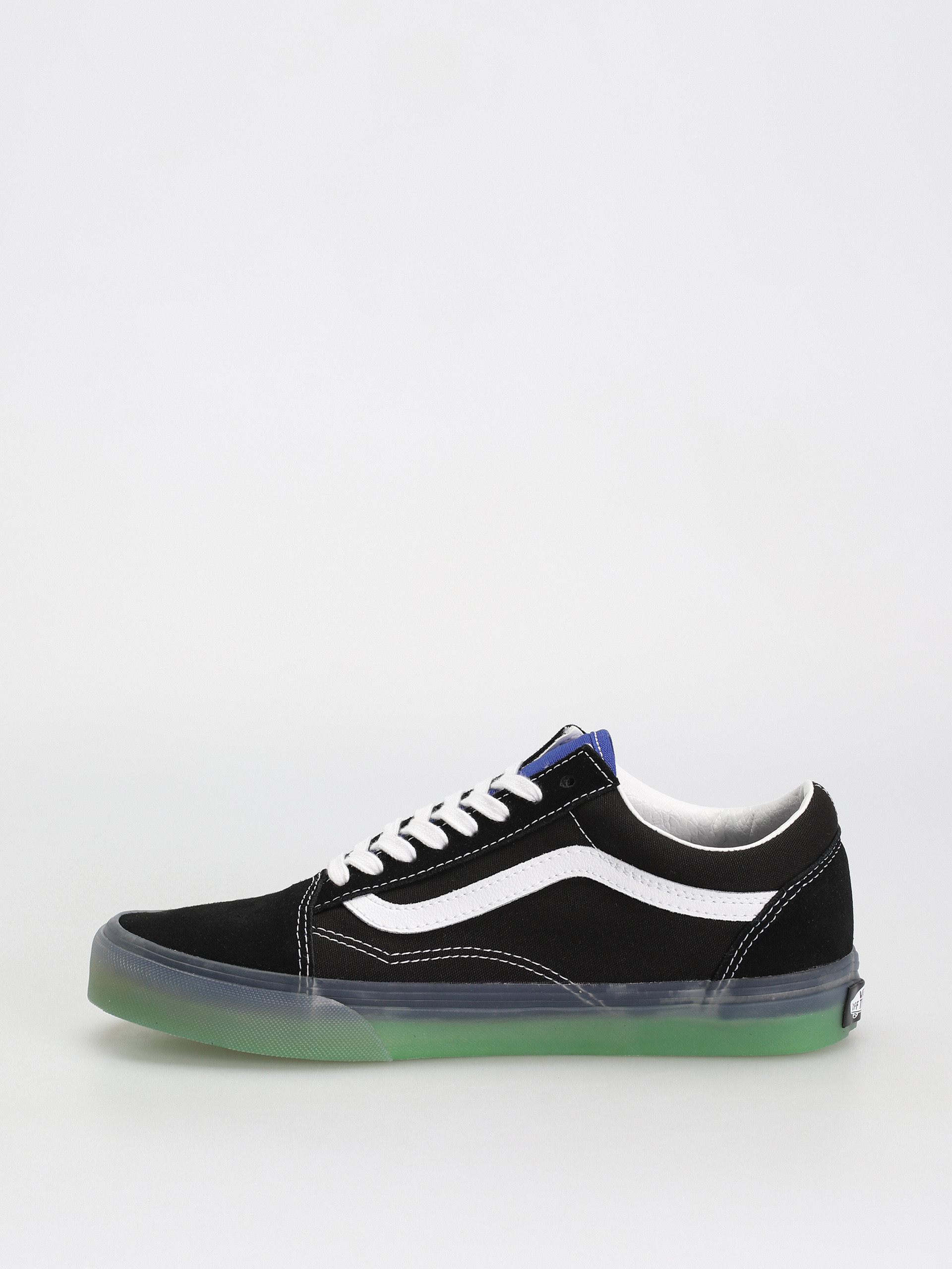 Vans Old Skool Schuhe (translucent black/blue)