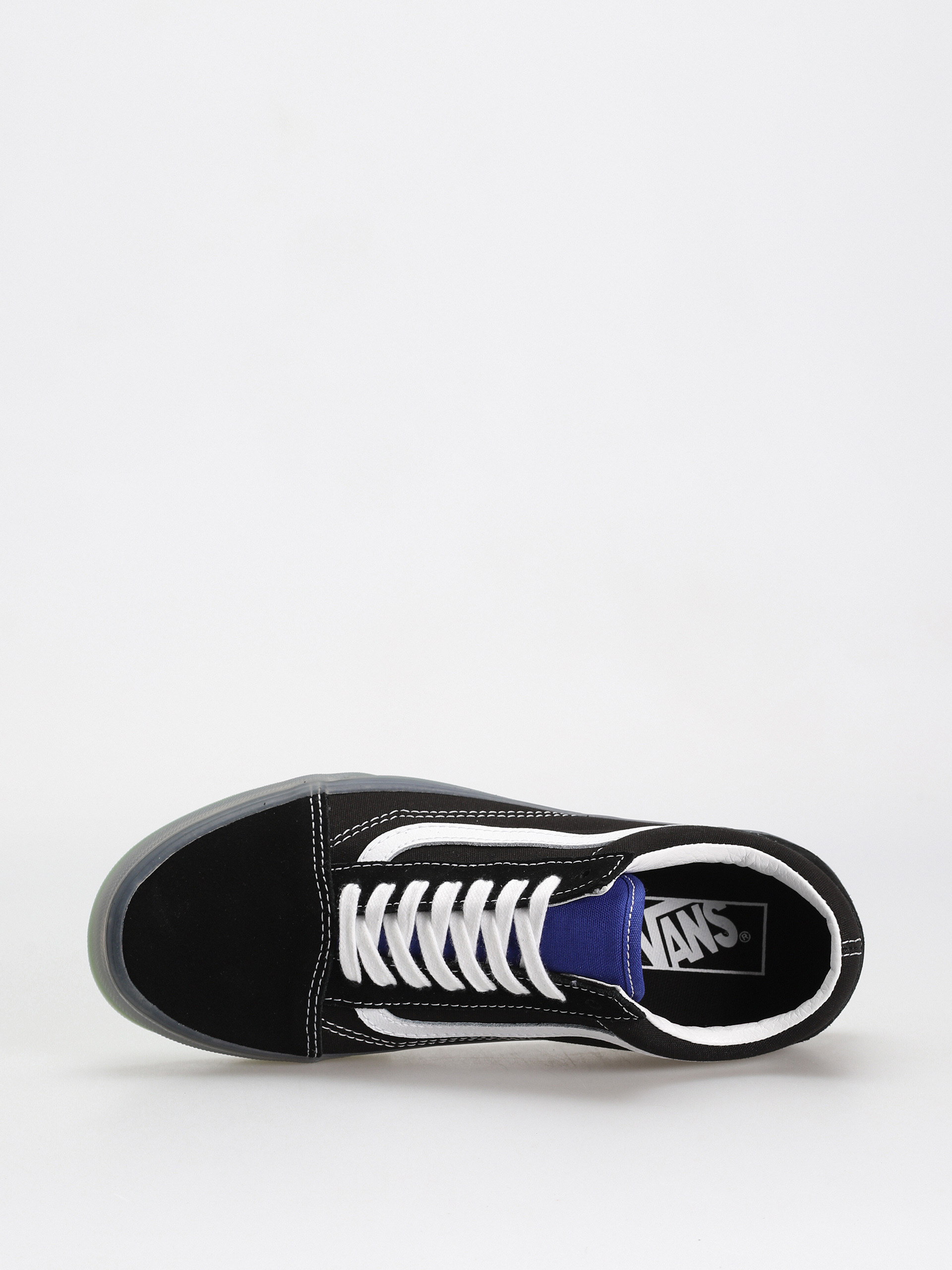 Vans Old Skool Schuhe (translucent black/blue)