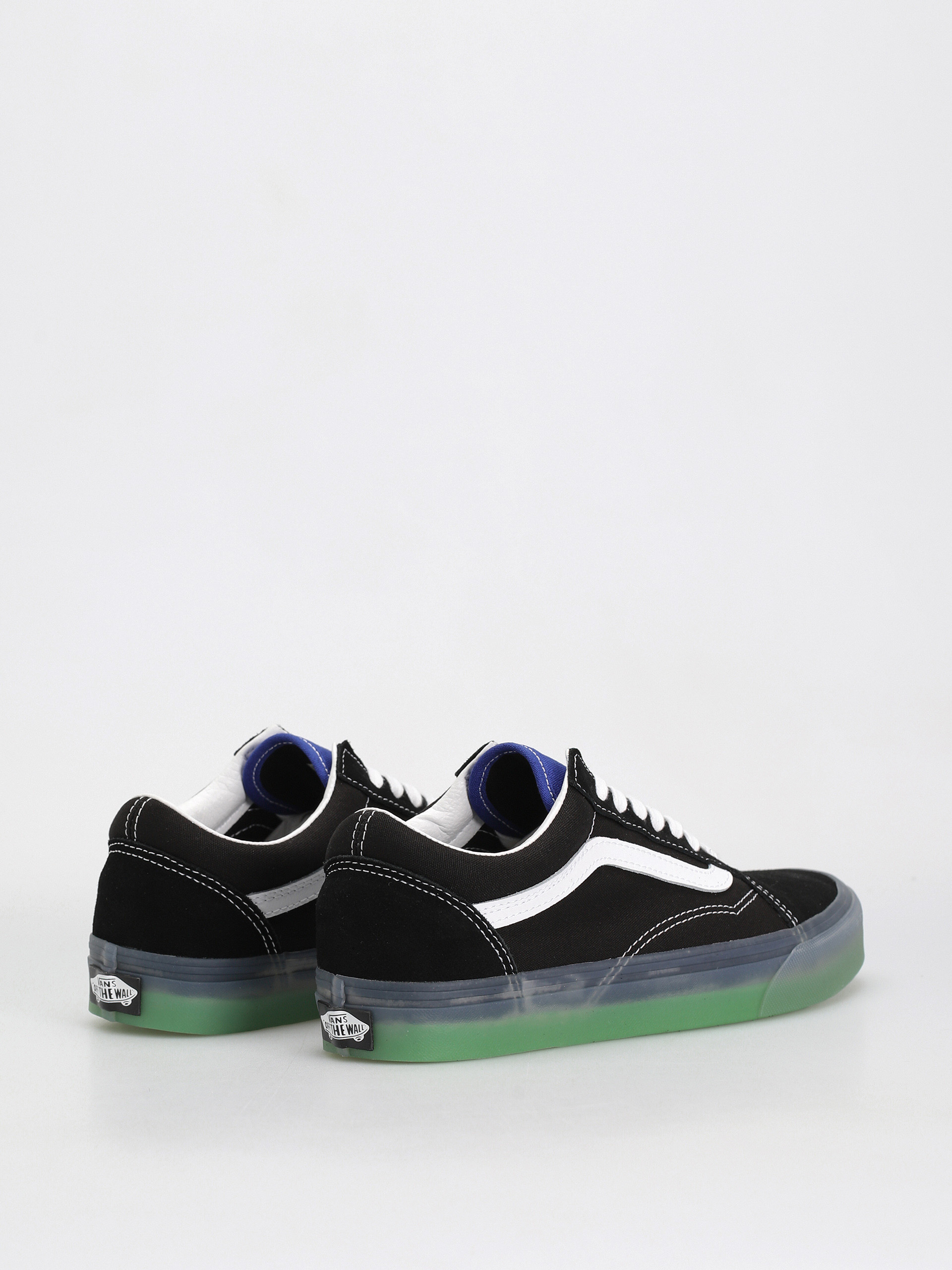 Vans Old Skool Schuhe (translucent black/blue)