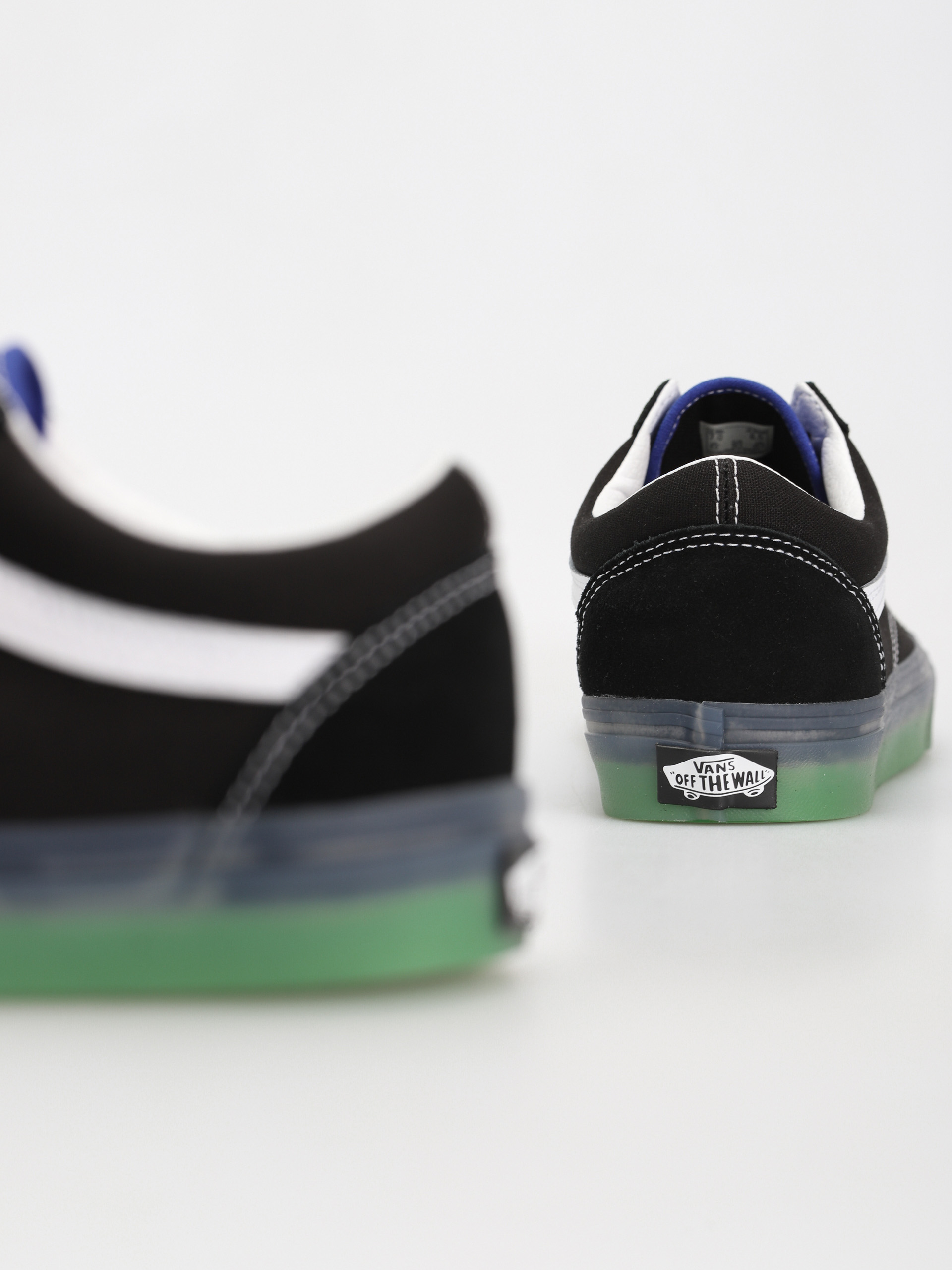 Vans Old Skool Schuhe (translucent black/blue)