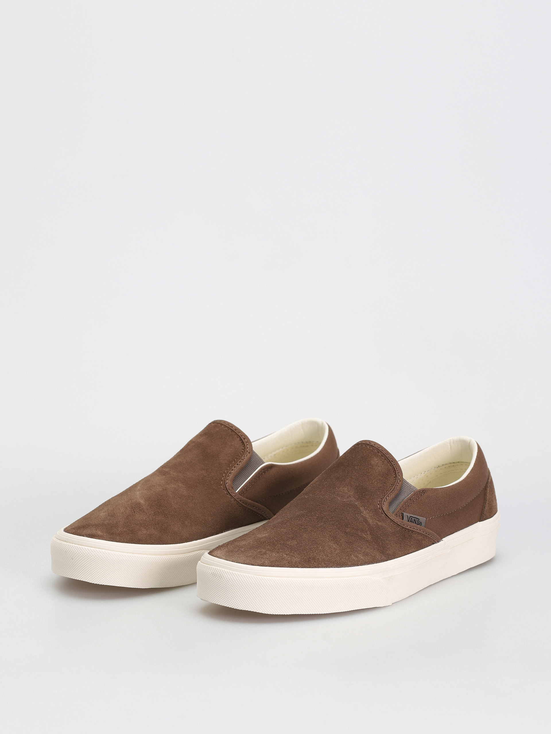 Vans Classic Slip On Shoes (canvas/suede coffee liqueur)