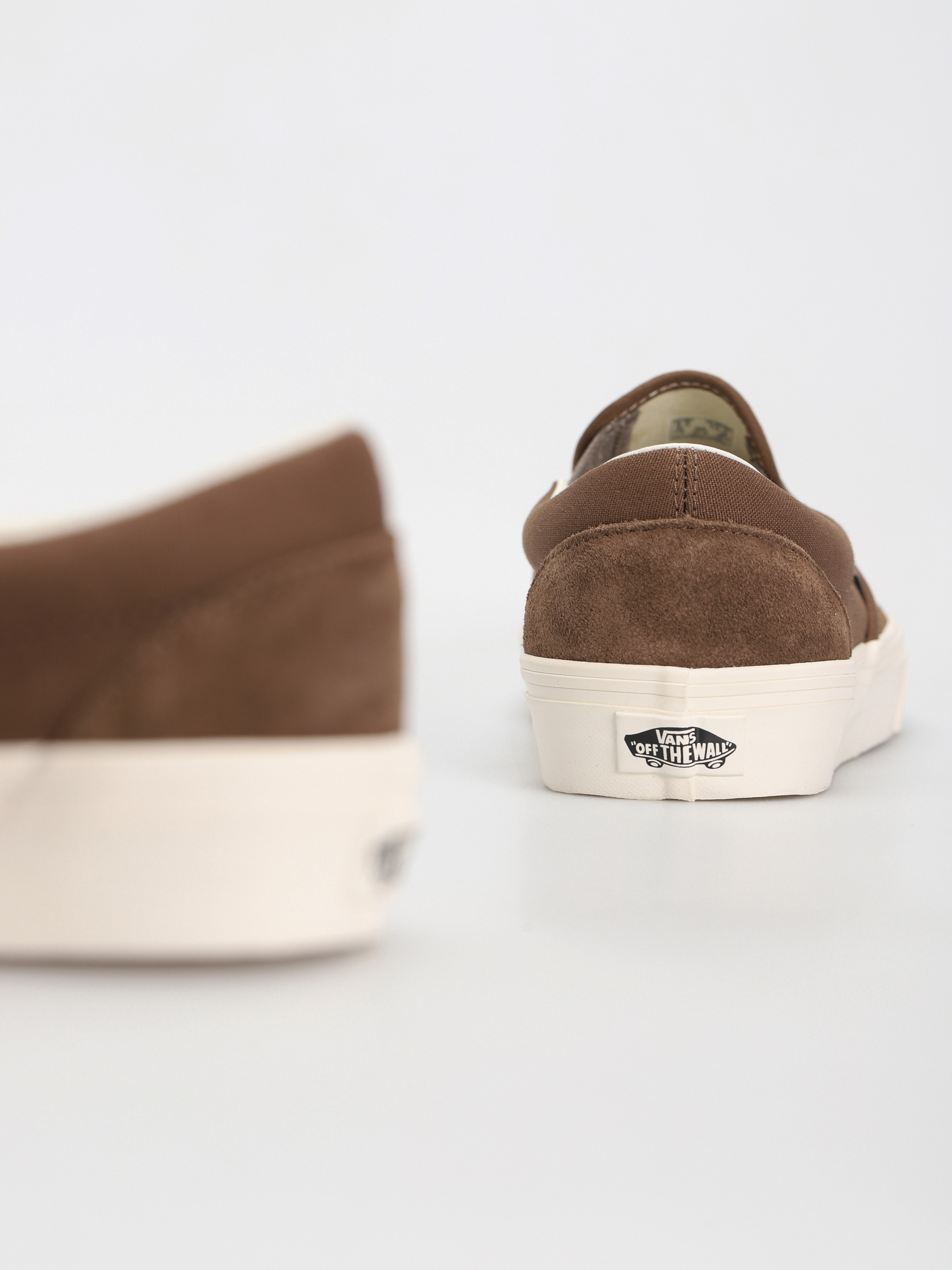 Vans Classic Slip On Shoes transparent (canvas/suede coffee liqueur)