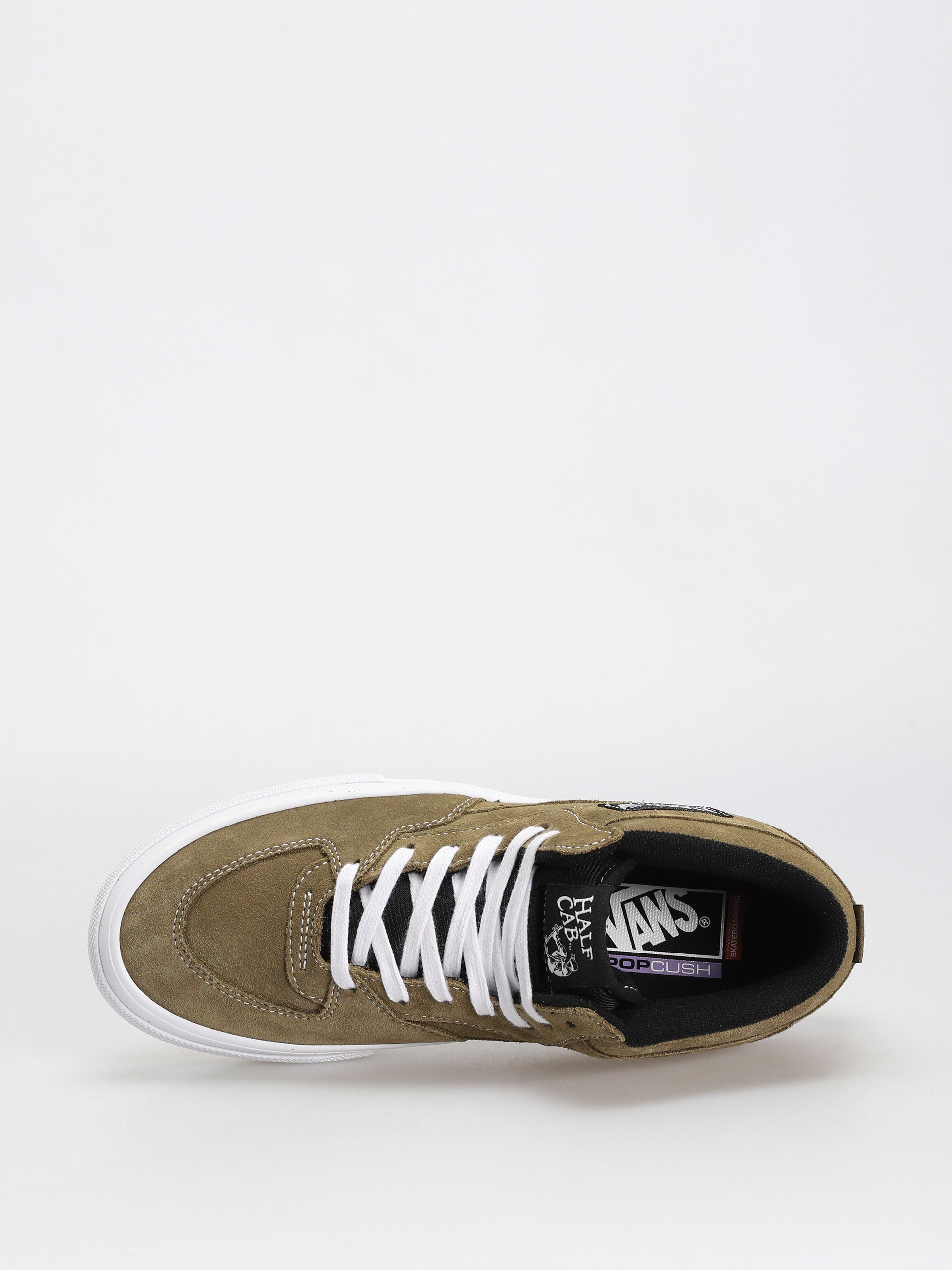 Vans Skate Half Cab Shoes - green (gothic olive)
