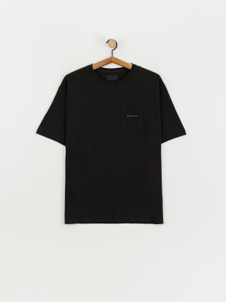 Patagonia Boardshort Logo Pocket Responsibili T-Shirt (ink black)