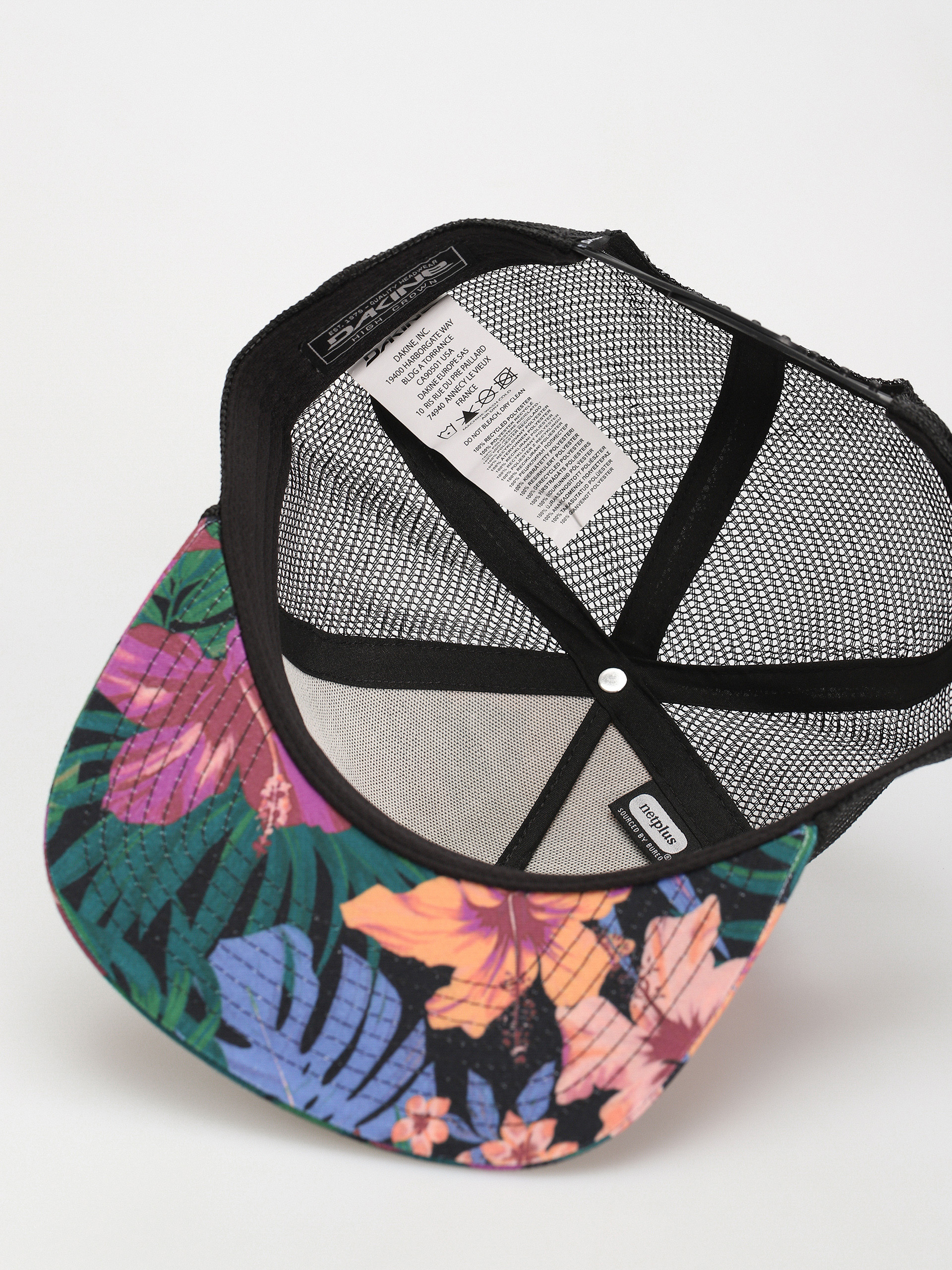 Dakine Classic Paradise Trucker Cap (black tropidelic)