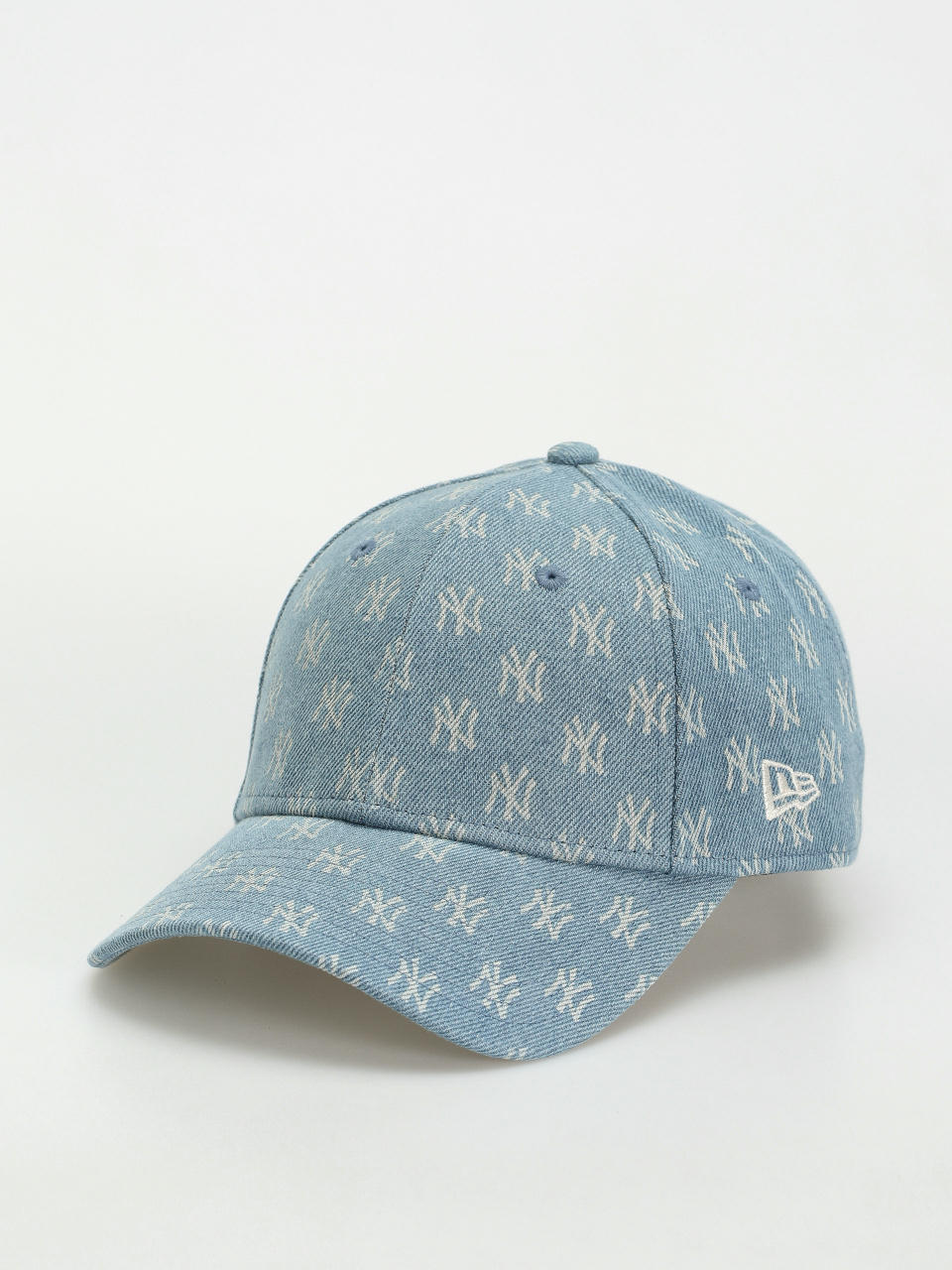 New Era Denim Mono 9Forty New York Yankees Wmn Cap (blue)