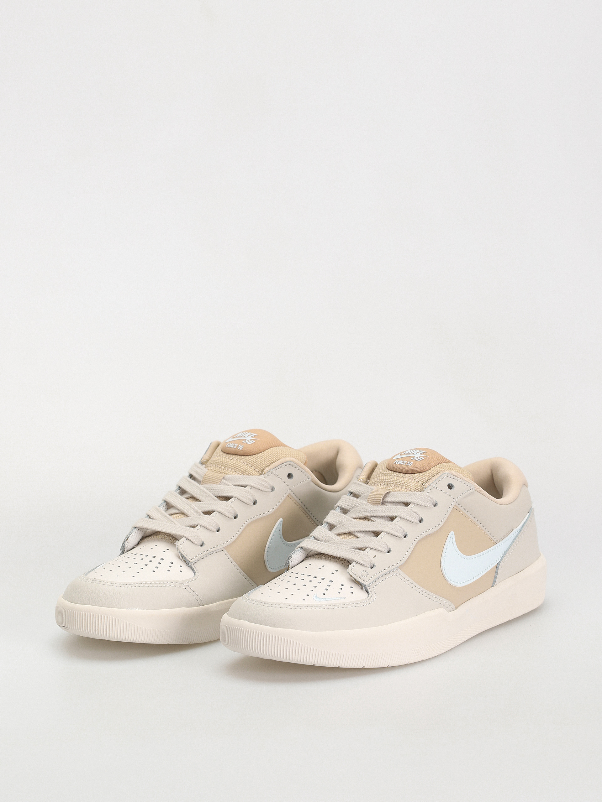 Nike SB Force 58 Premium Shoes (light bone/glacier blue sanddrift hemp)