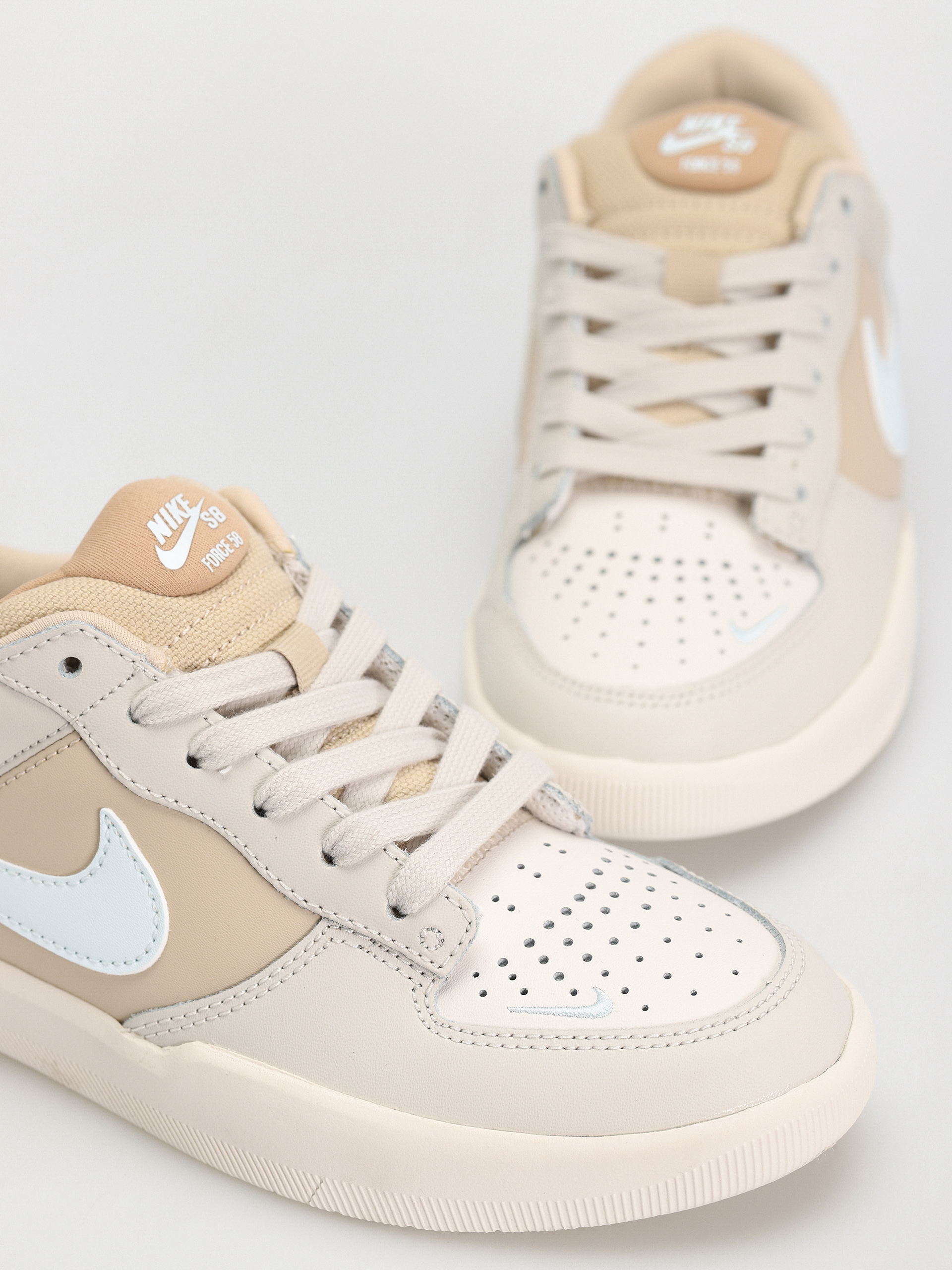 Nike SB Force 58 Premium Shoes (light bone/glacier blue sanddrift hemp)