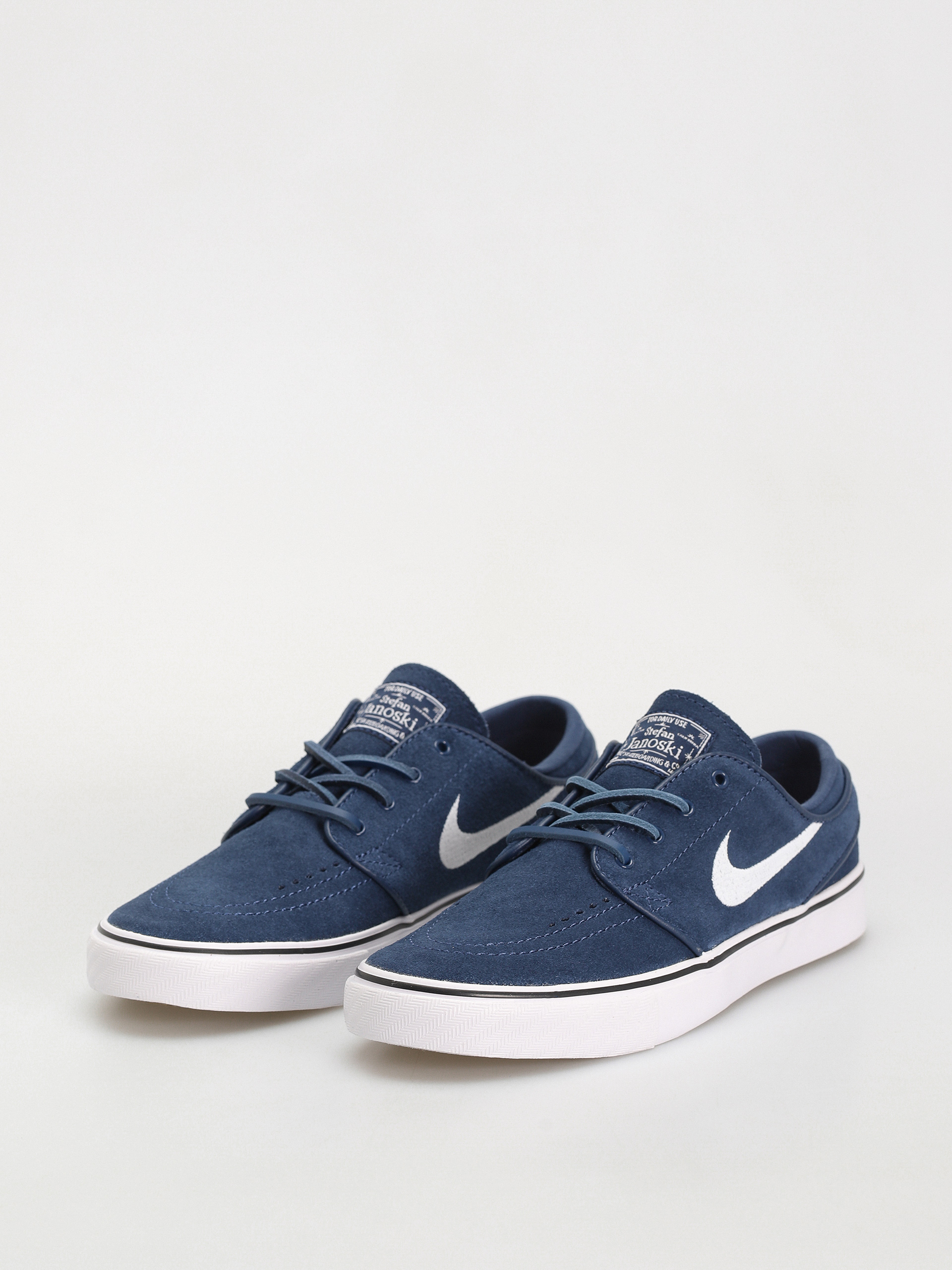 og Images High Quality Grahic Nike SB Zoom Janoski Og+ Shoes - navy blue (navy/white navy white)