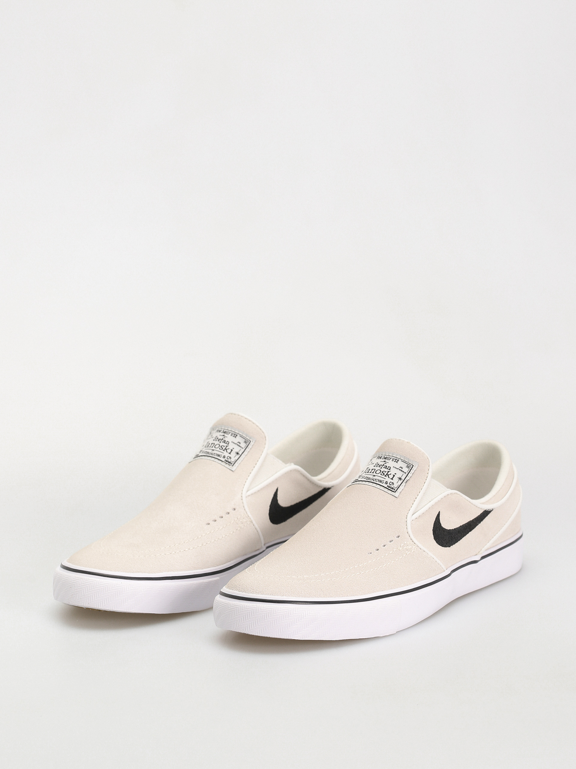Nike SB Janoski+ Slip Shoes (summit white/black summit white white)