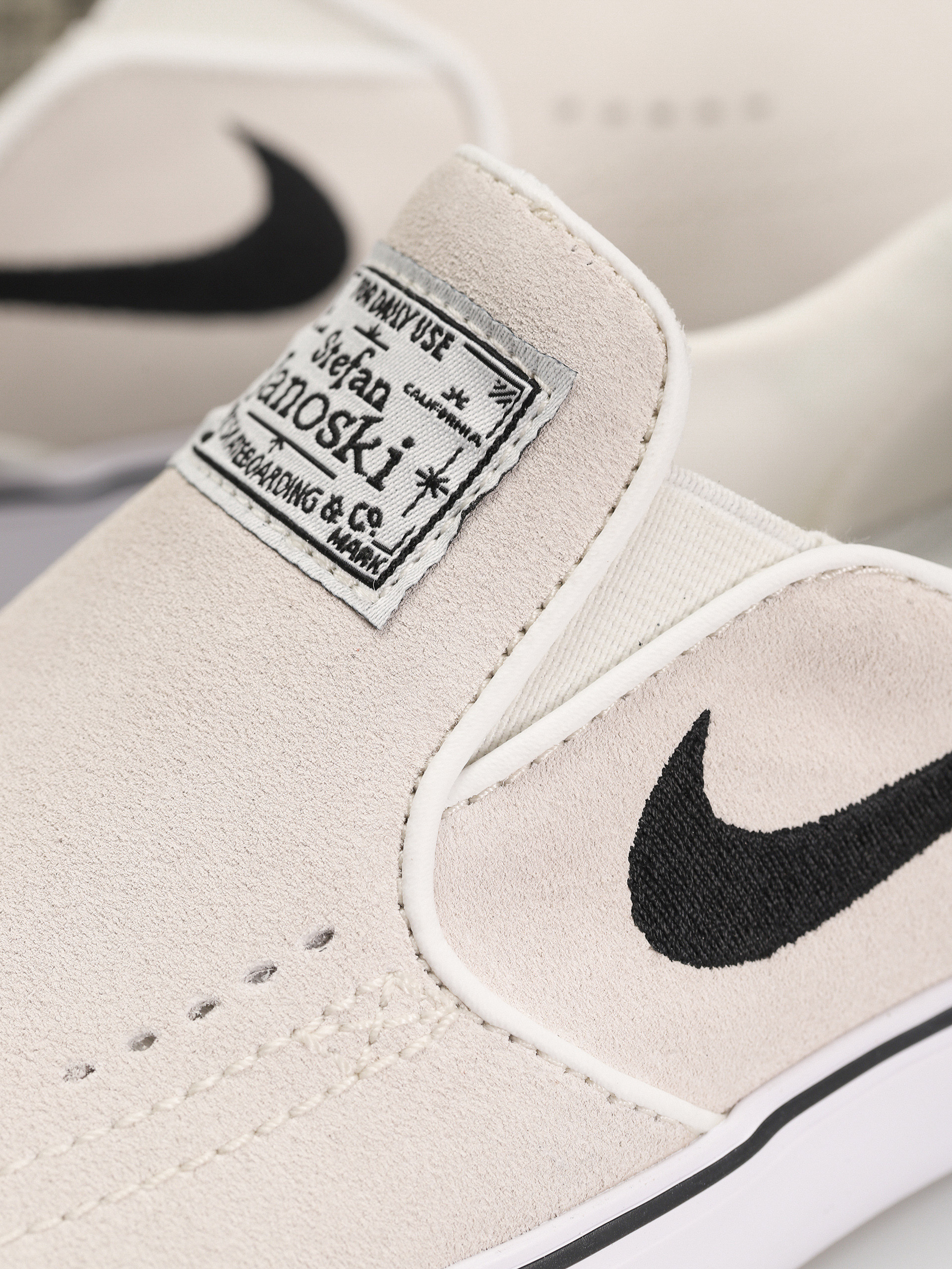 Nike SB Janoski+ Slip Shoes (summit white/black summit white white)