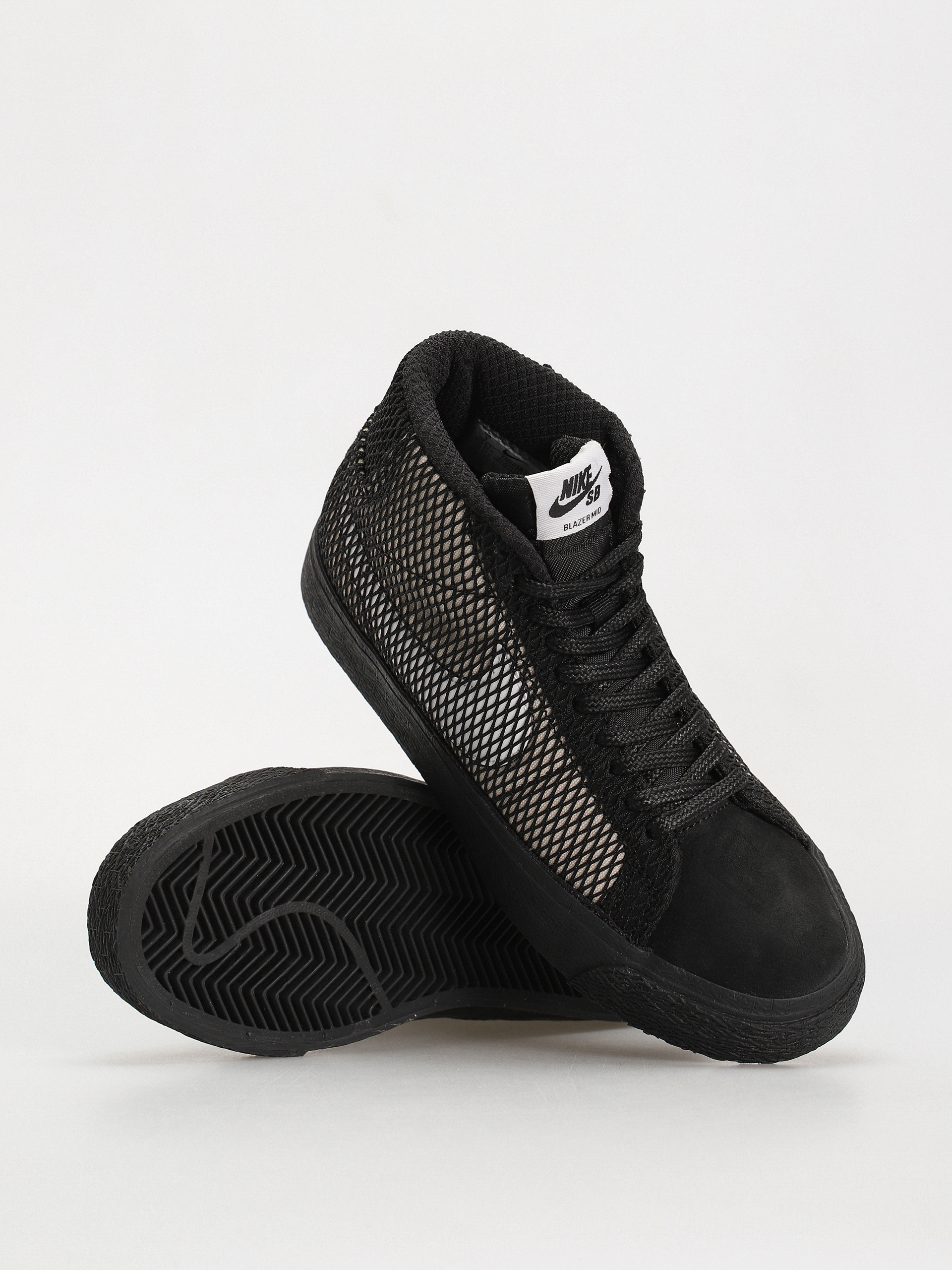 Nike SB Zoom Blazer Mid Premium Shoes (white/black white black)