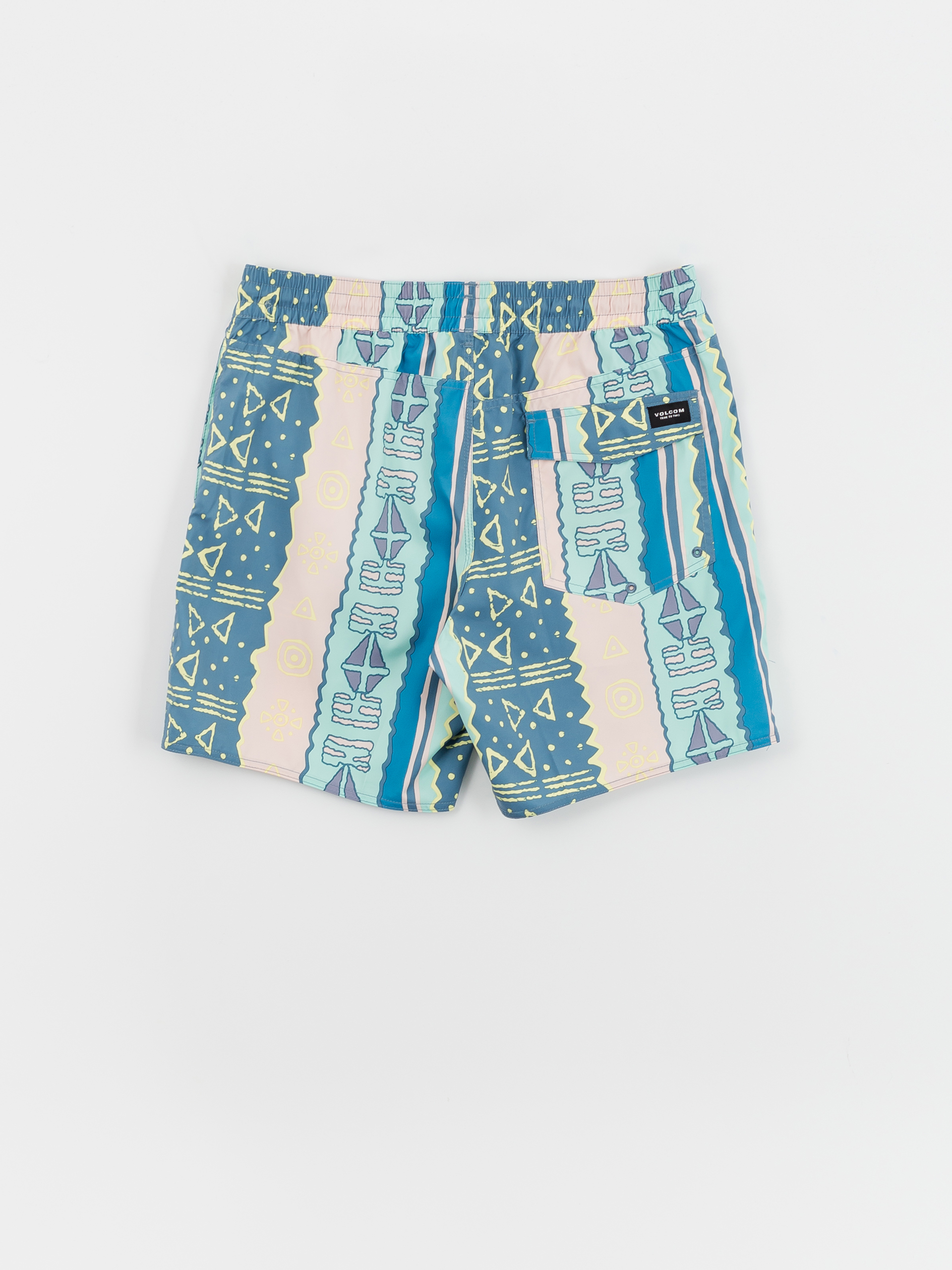 Volcom Lido Print 17 Shorts (crete blue)