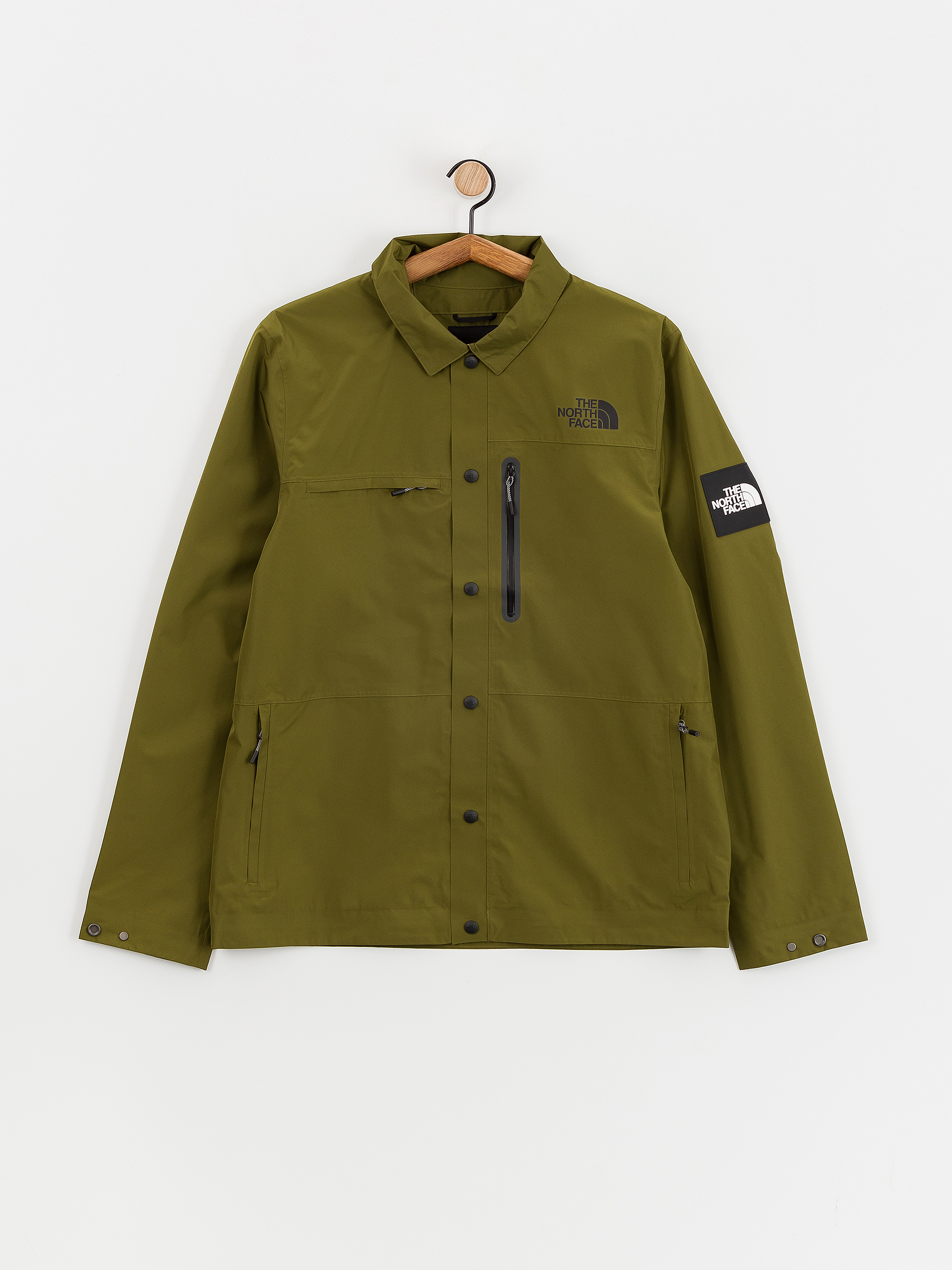 The North Face Amos Tech Overshirt Jacke (forest olive)
