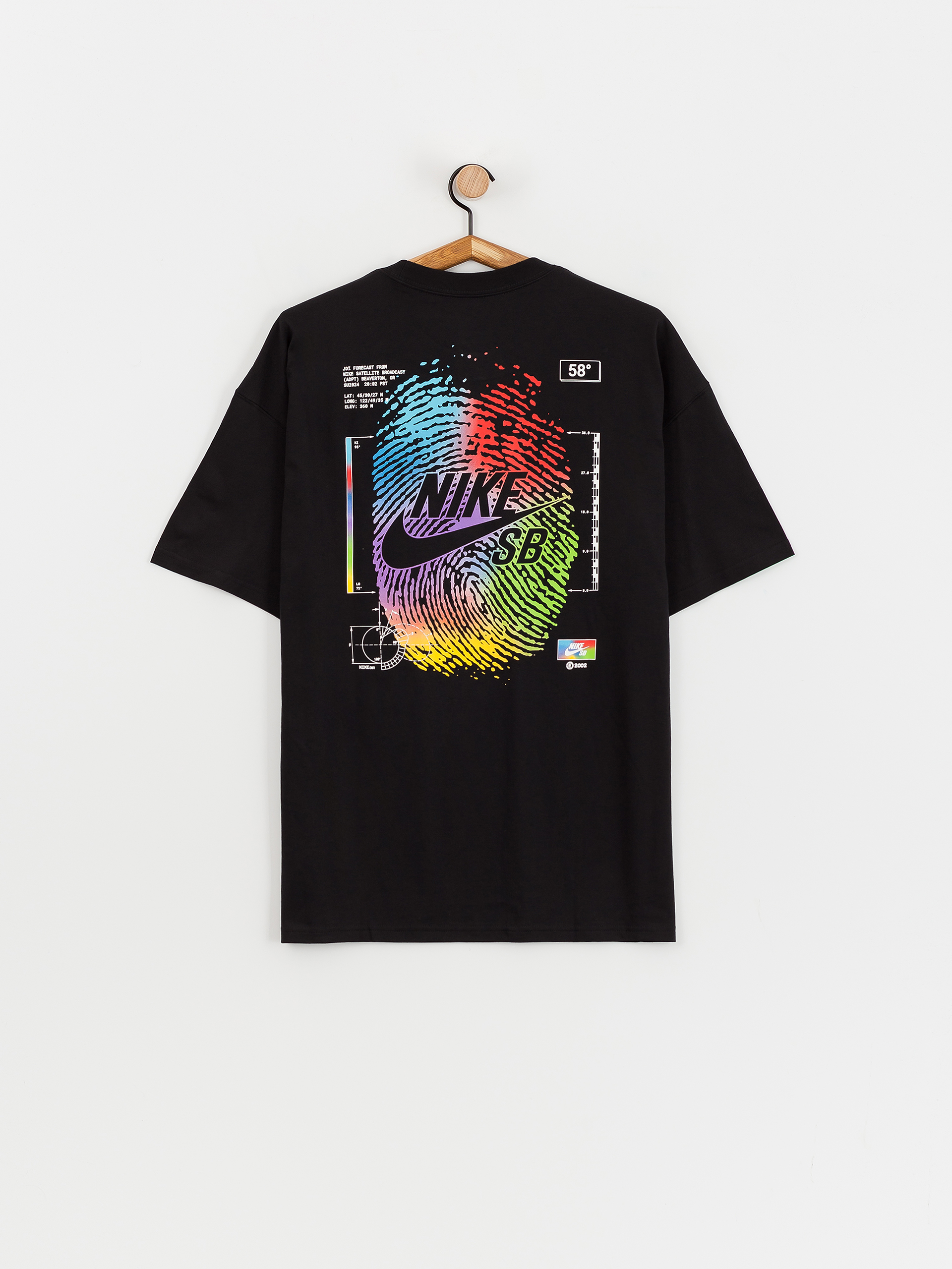 Nike SB Thumbprint T-shirt - black (black)
