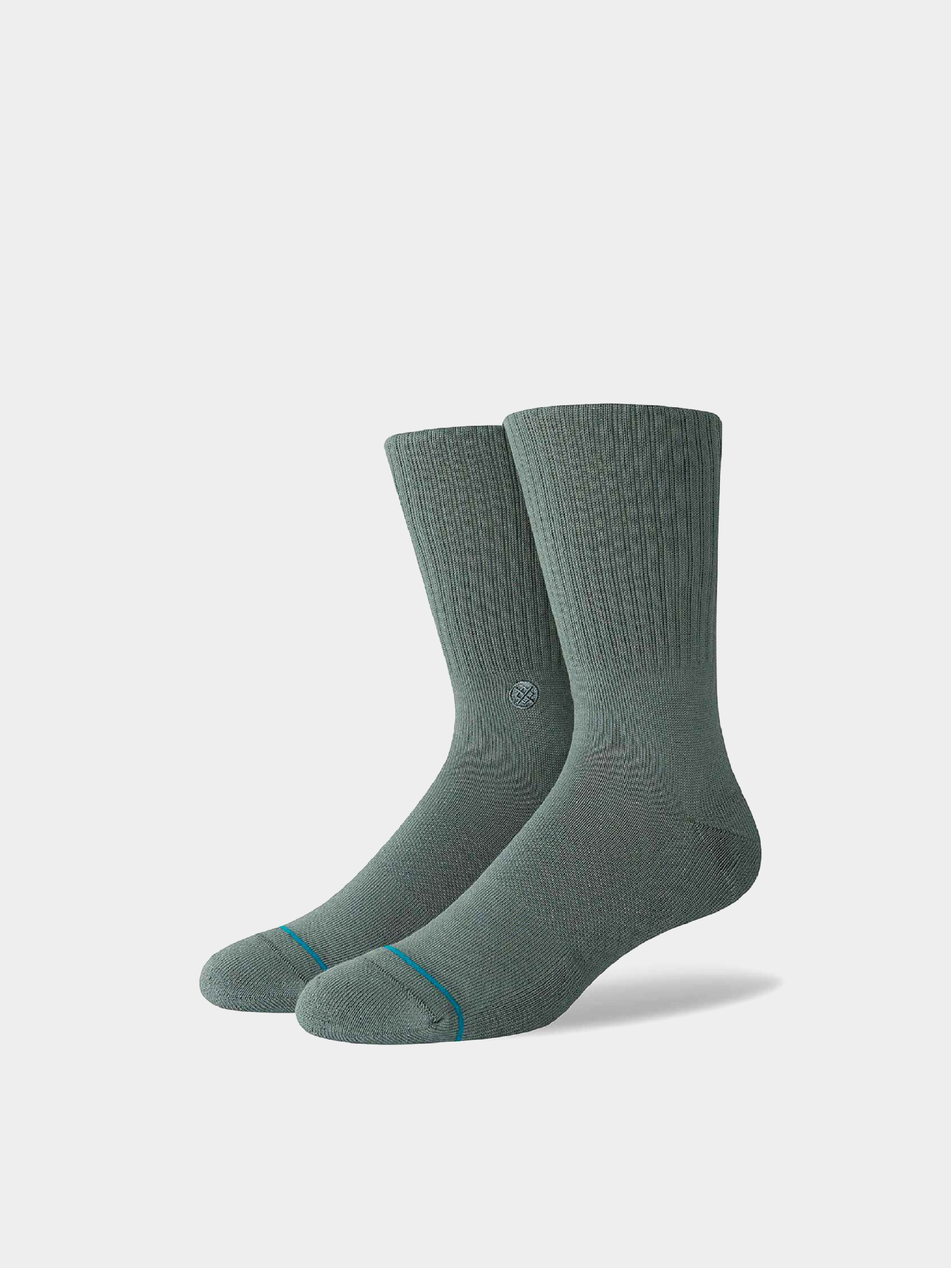 Stance Icon 3 Pack Socks (green)