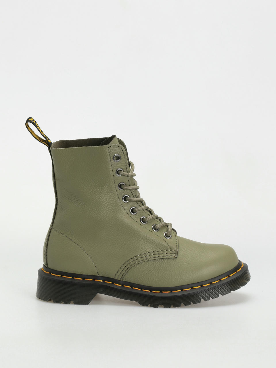 Dr. Martens Shoes 1460 Pascal Wmn (muted olive virginia)