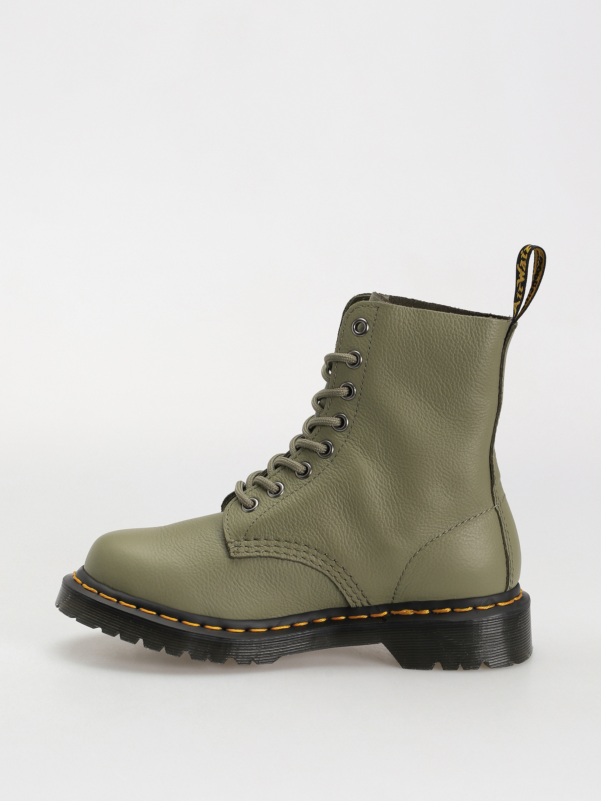 Dr. Martens Shoes 1460 Pascal Wmn (muted olive virginia)