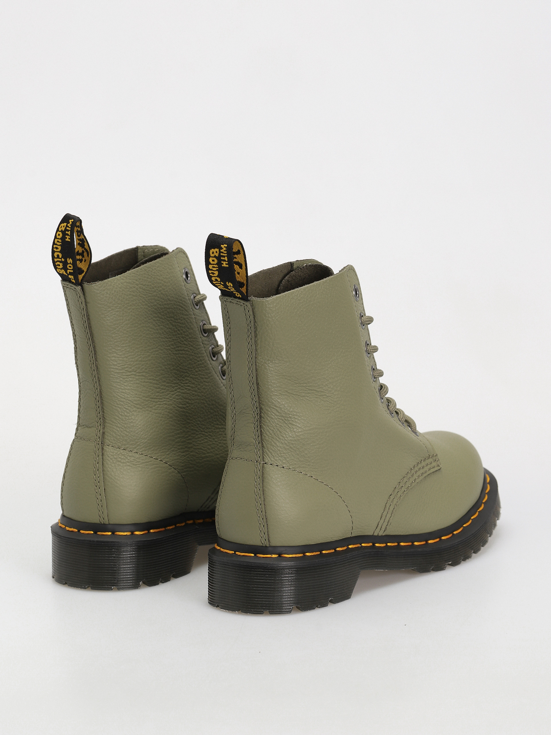 Dr. Martens Shoes 1460 Pascal Wmn (muted olive virginia)