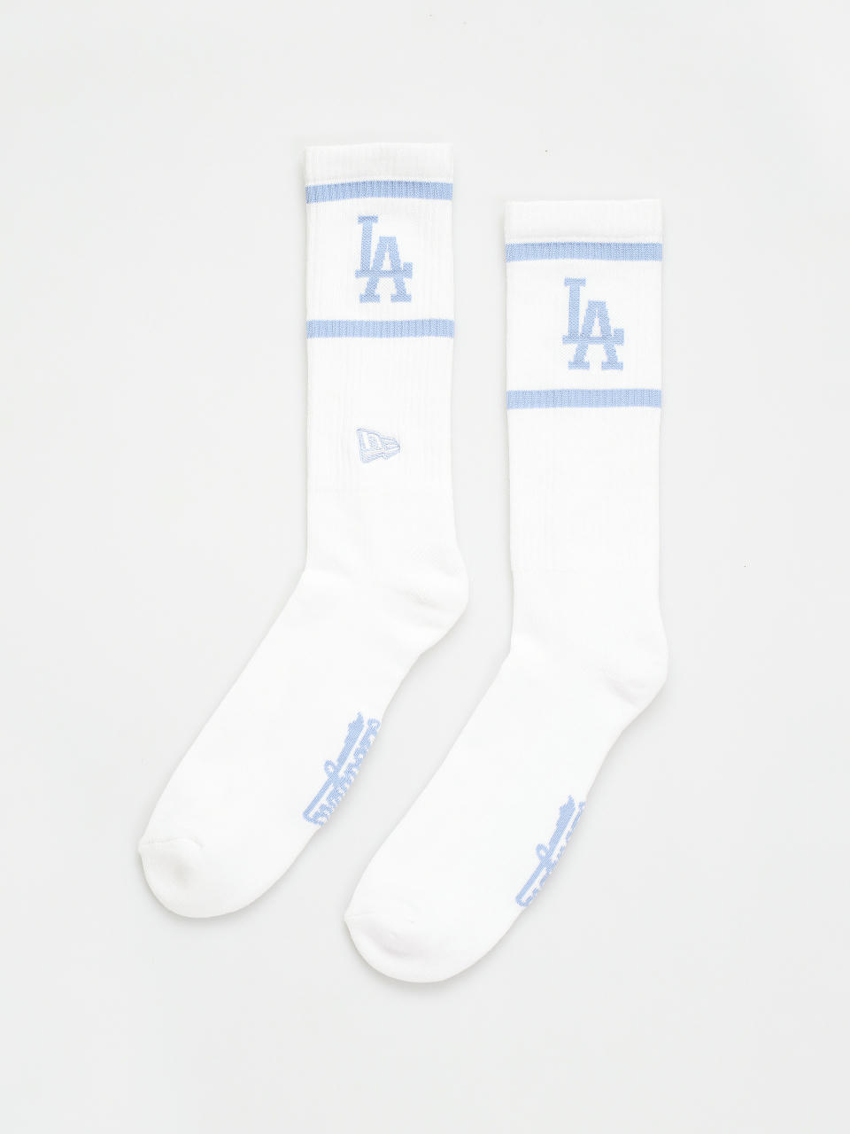 New Era MLB Crew Los Angeles Dodgers Socken (white/sky)