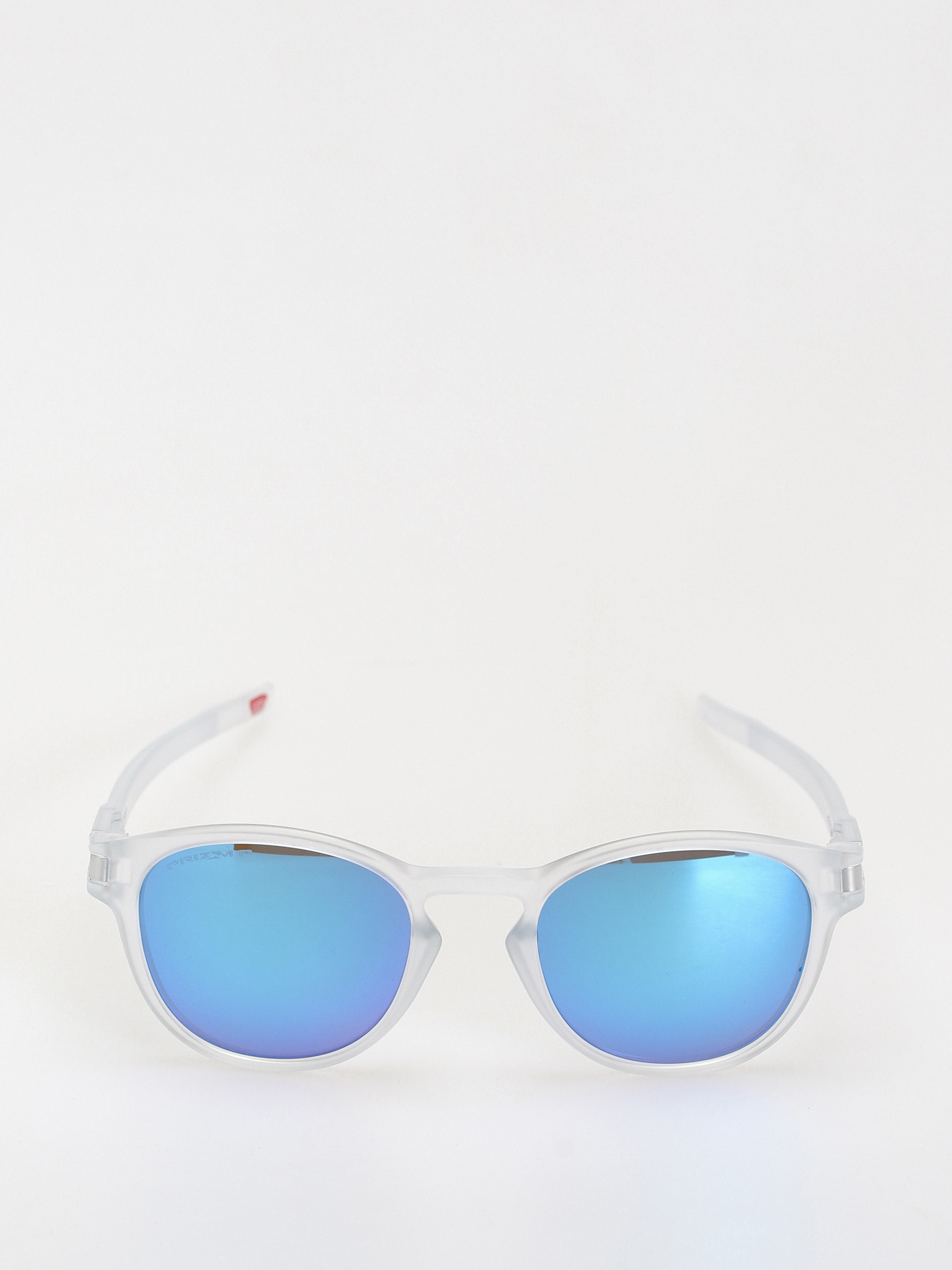 Oakley Latch Sunglasses (matte clear/prizm sapphire polarized)