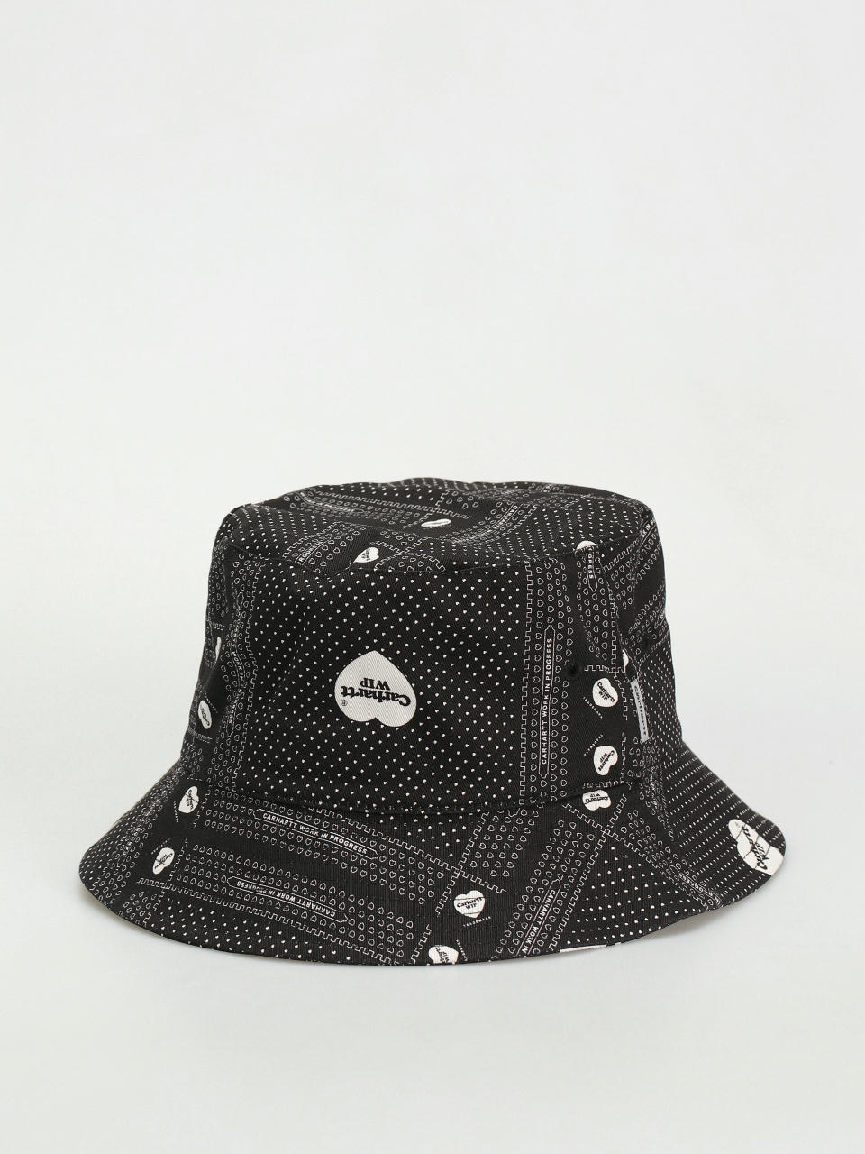 Carhartt WIP Graphic Bucket Hut/Schibermütze (heart bandana print/black)