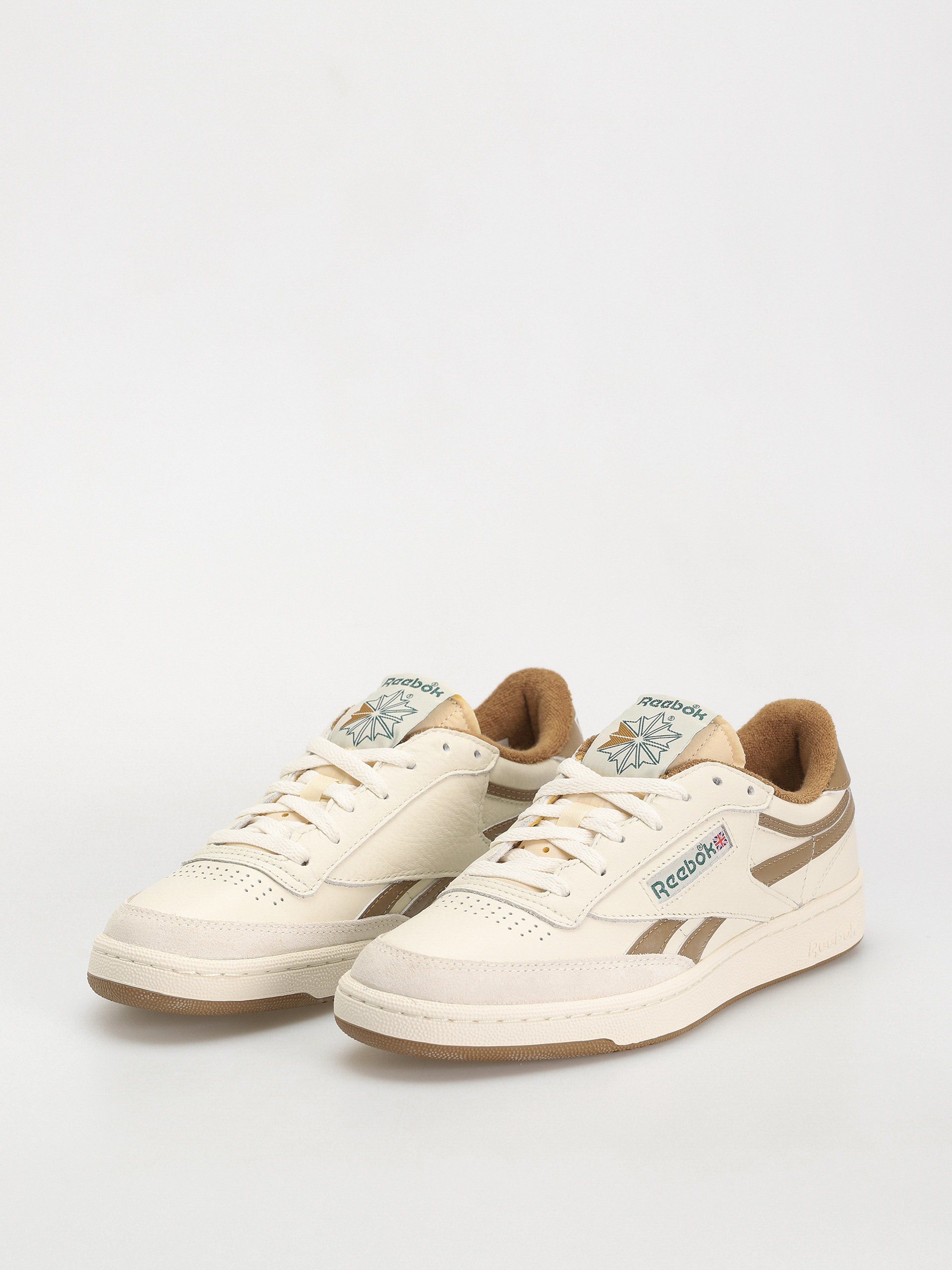 Reebok Club C Revenge Vintage Schuhe (vintagechalk/trekbrown/darkgrn)