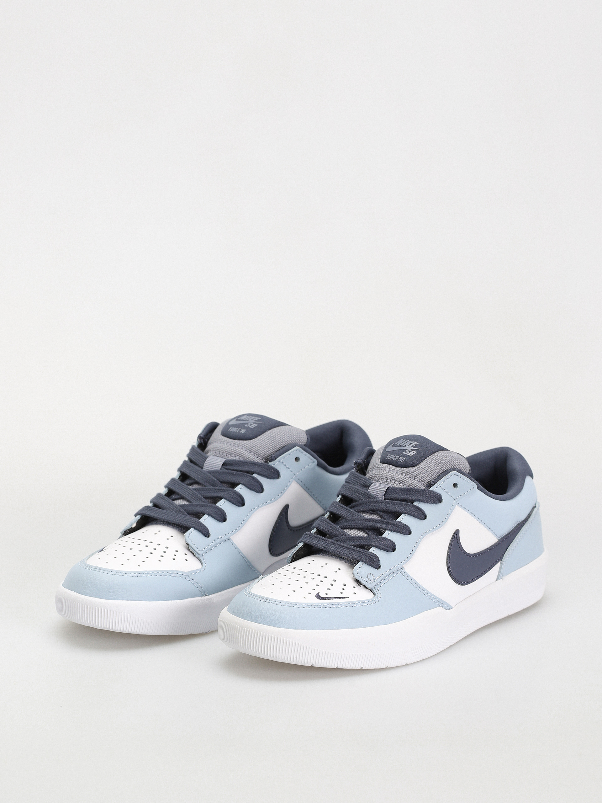 Nike SB Force 58 Prm L Shoes (white/thunder blue white ashen slate)