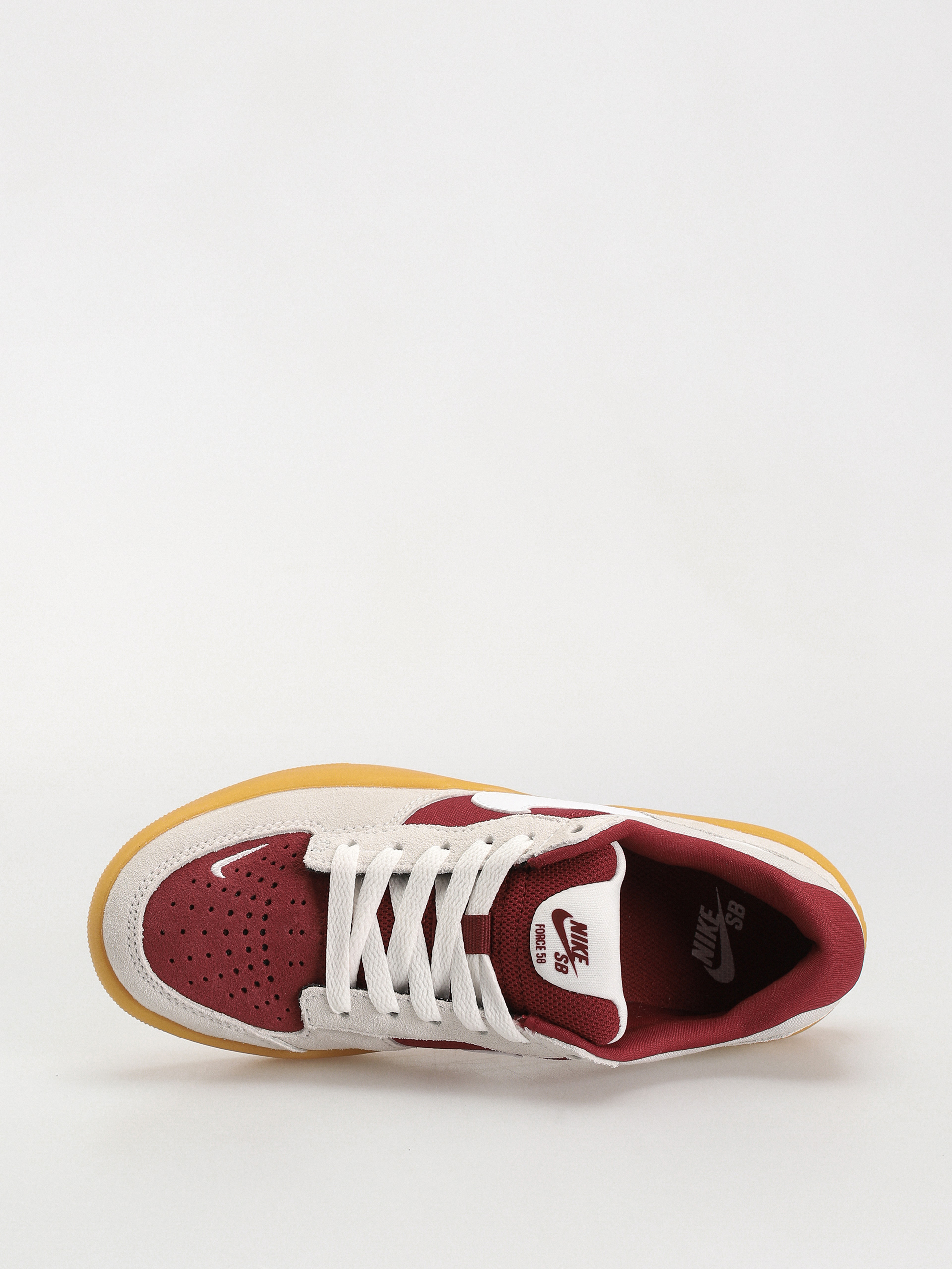 Nike SB Force 58 Schuhe (team red/white summit white)