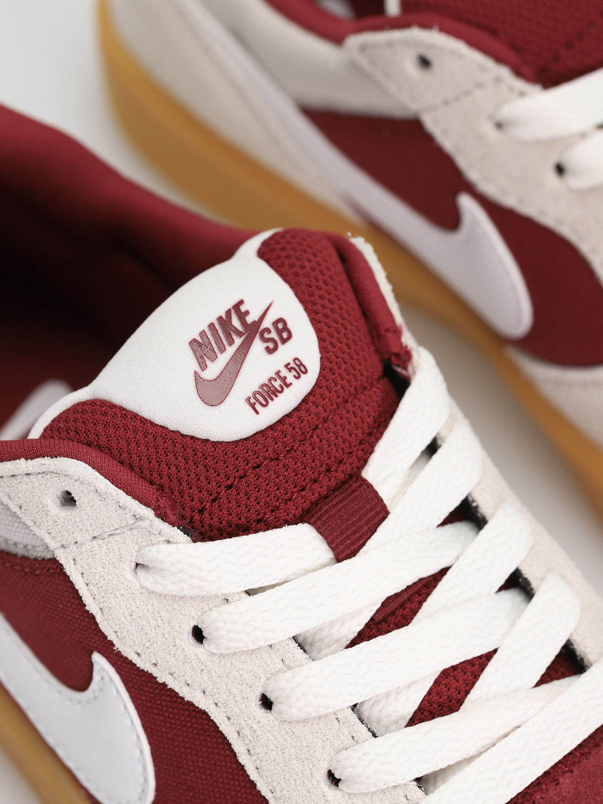 Nike SB Force 58 Shoes (team red/white summit white)