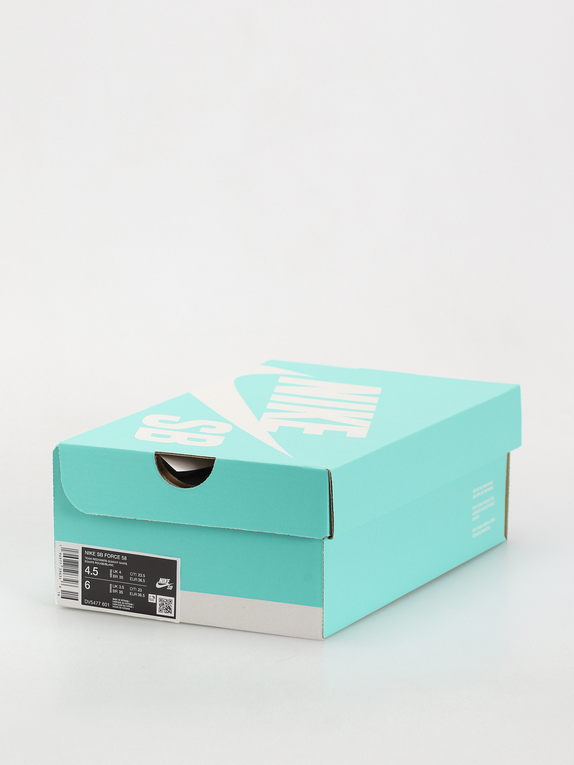 Nike SB Force 58 Shoes (team red/white summit white)