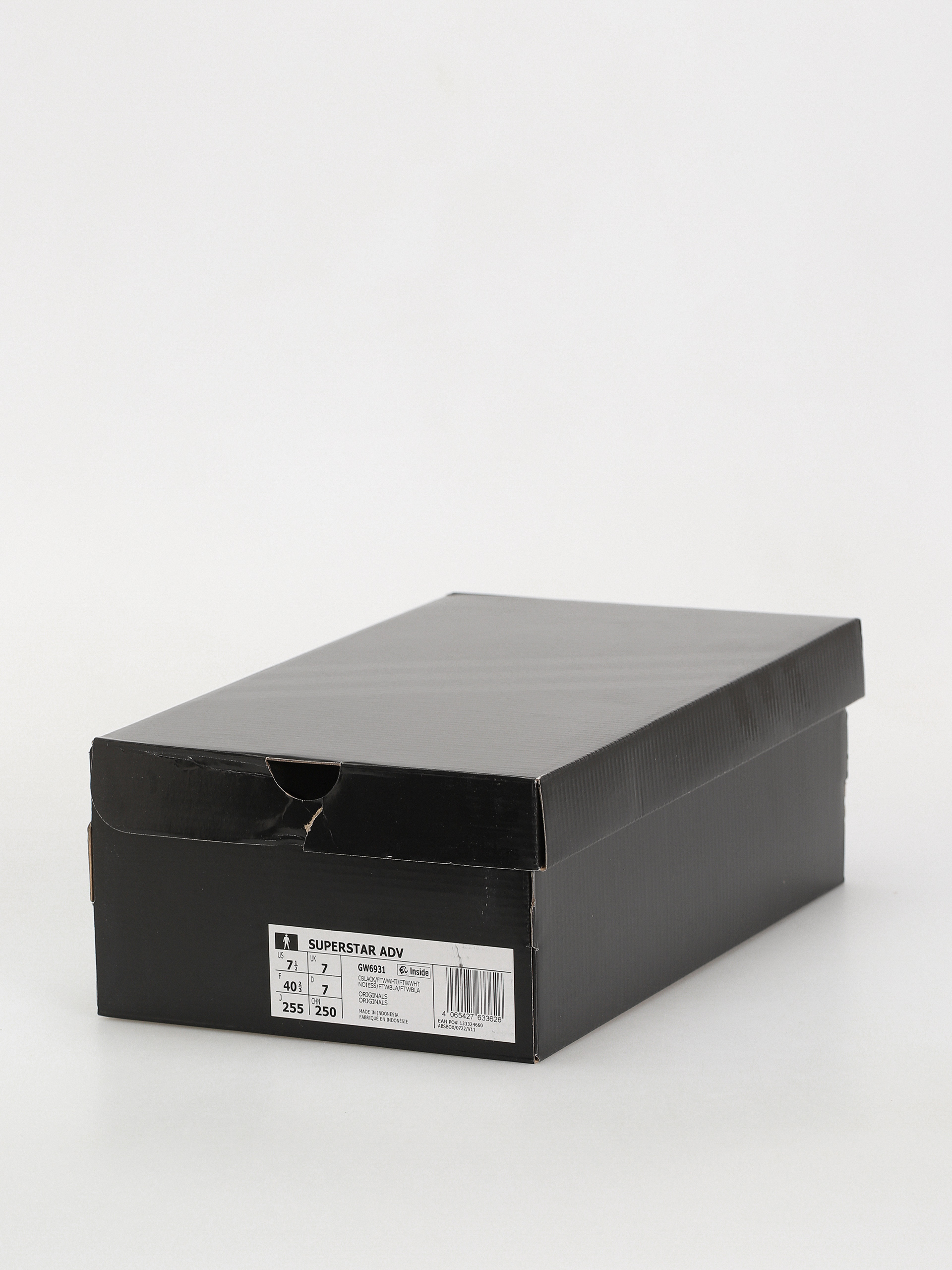 adidas Superstar Adv Shoes (cblack/ftwwht/ftwwht)