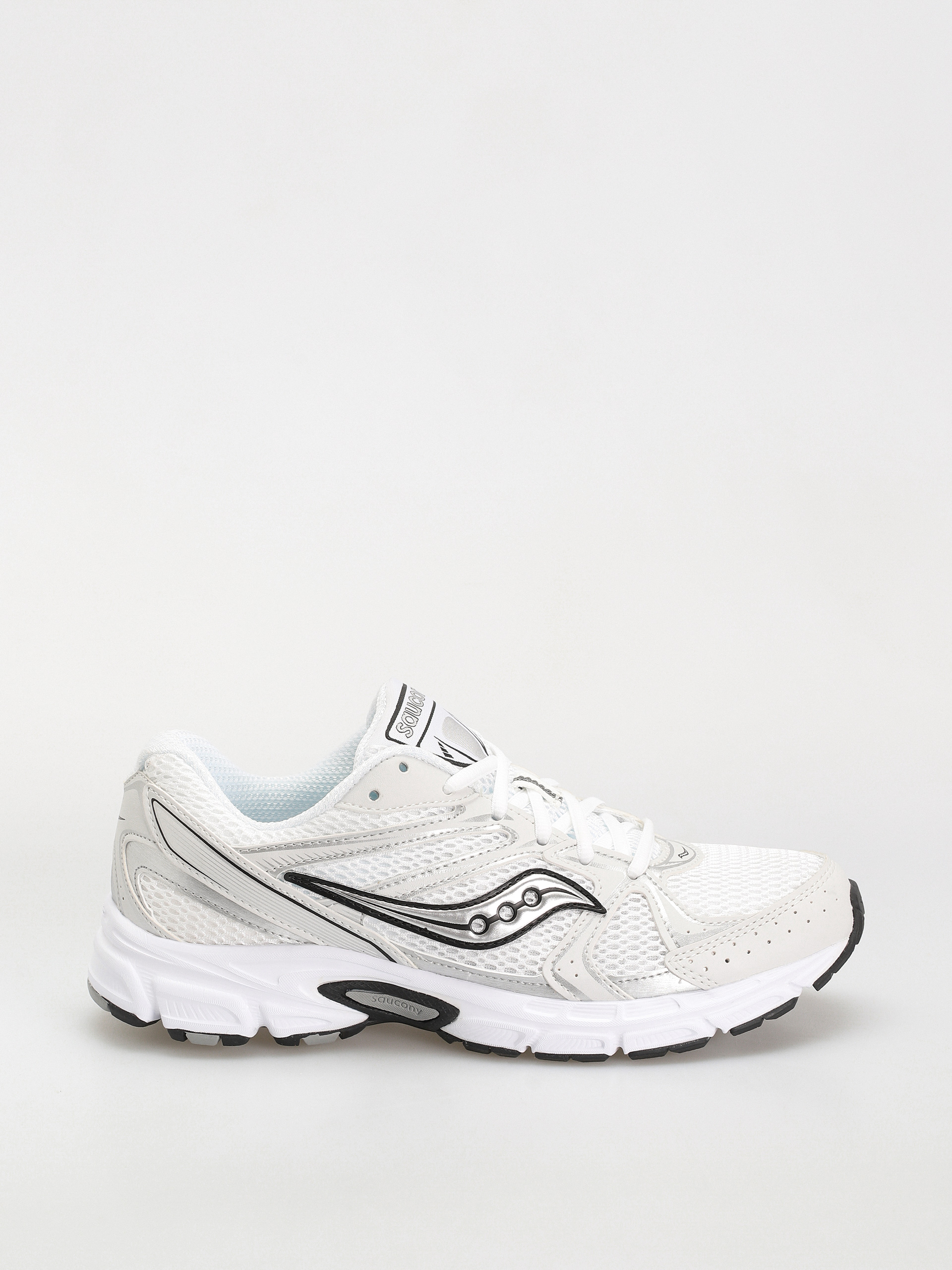 Saucony Grid Ride Millennium Shoes white white silver