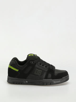 DC Stag Schuhe (black/lime green)