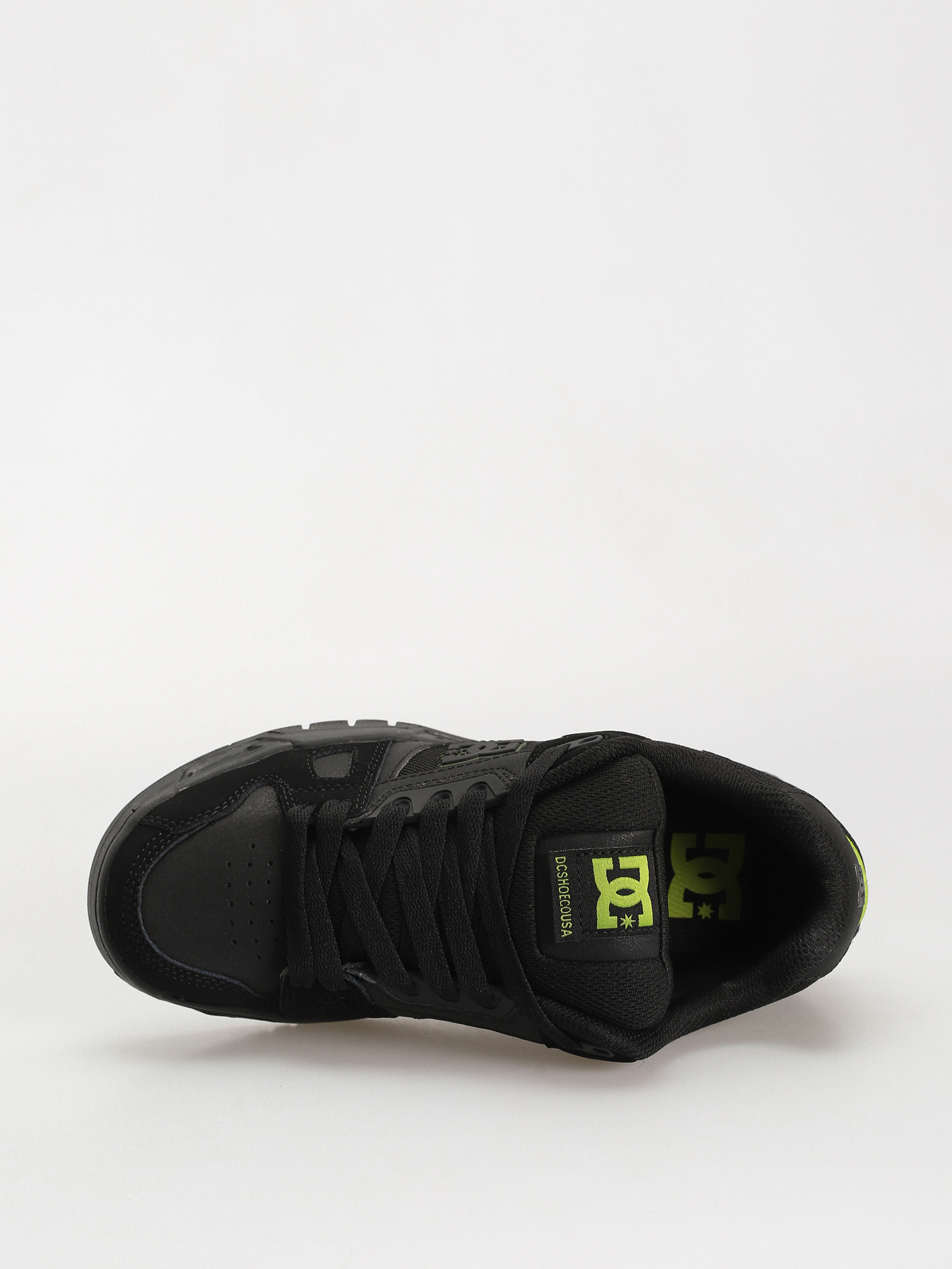 DC Stag Shoes (black/lime green)