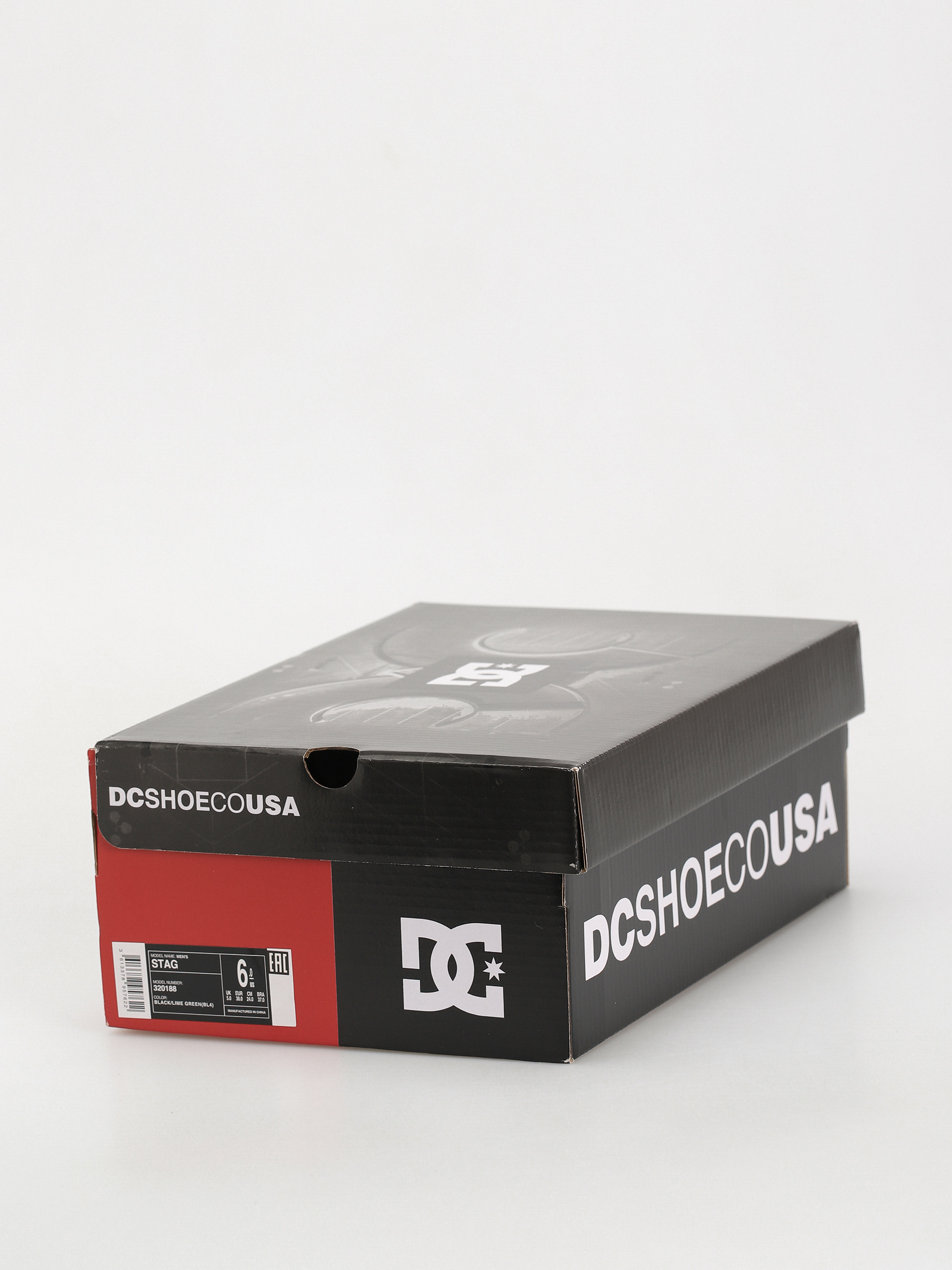 DC Stag Shoes (black/lime green)