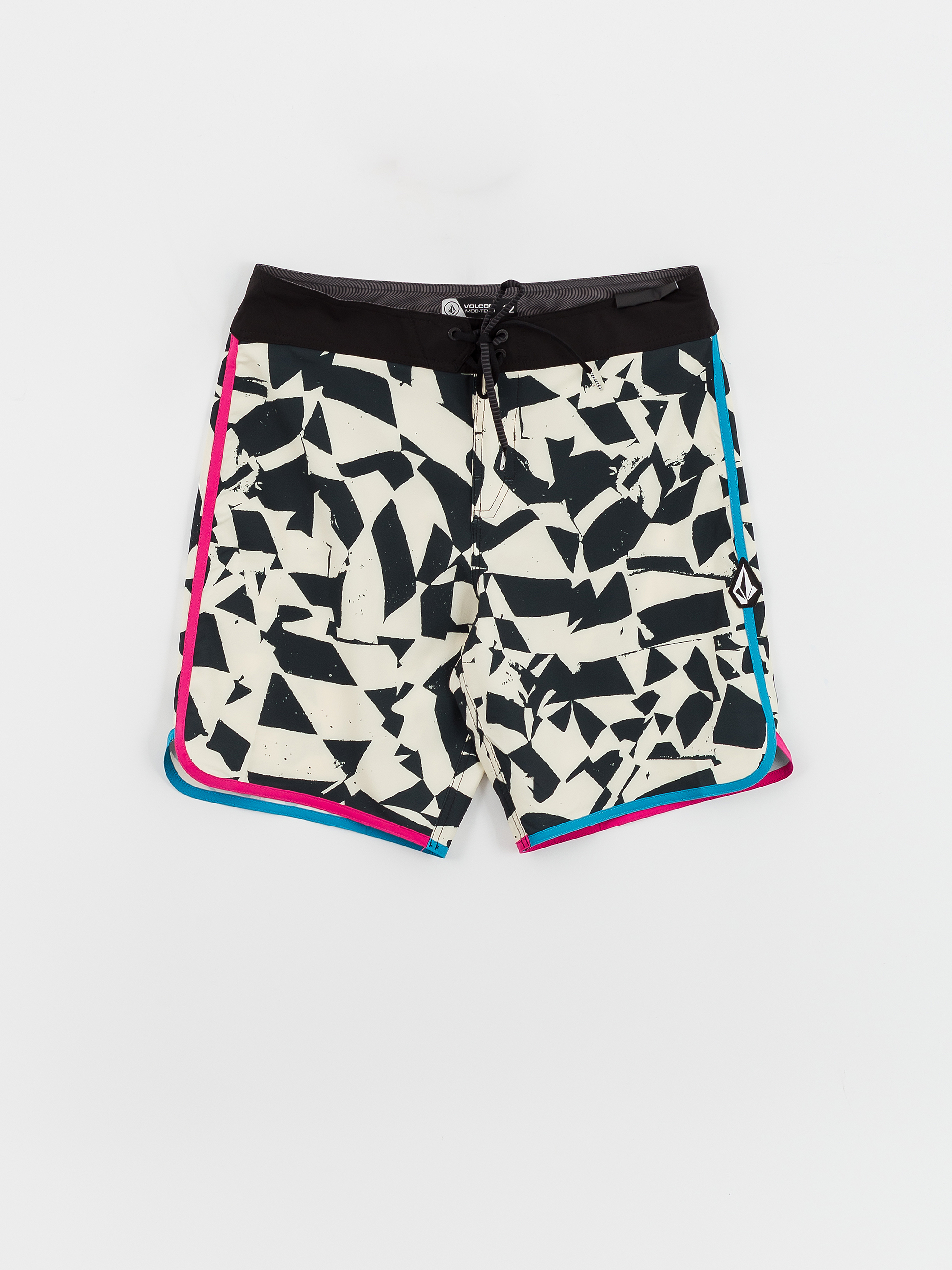 Volcom Boardshorts Lido Print Scallop Mod 19 (black white)