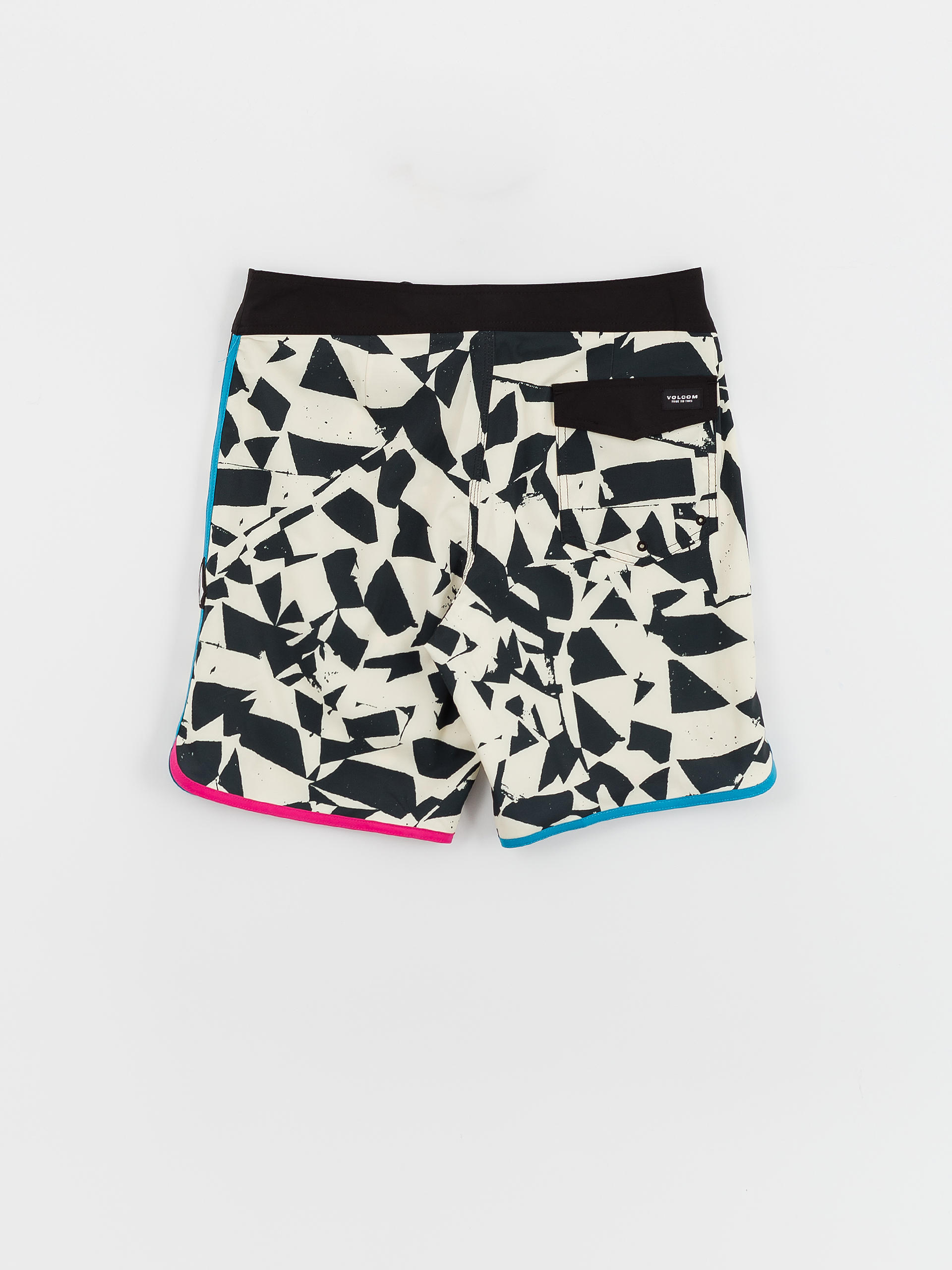 Volcom Boardshorts Lido Print Scallop Mod 19 (black white)