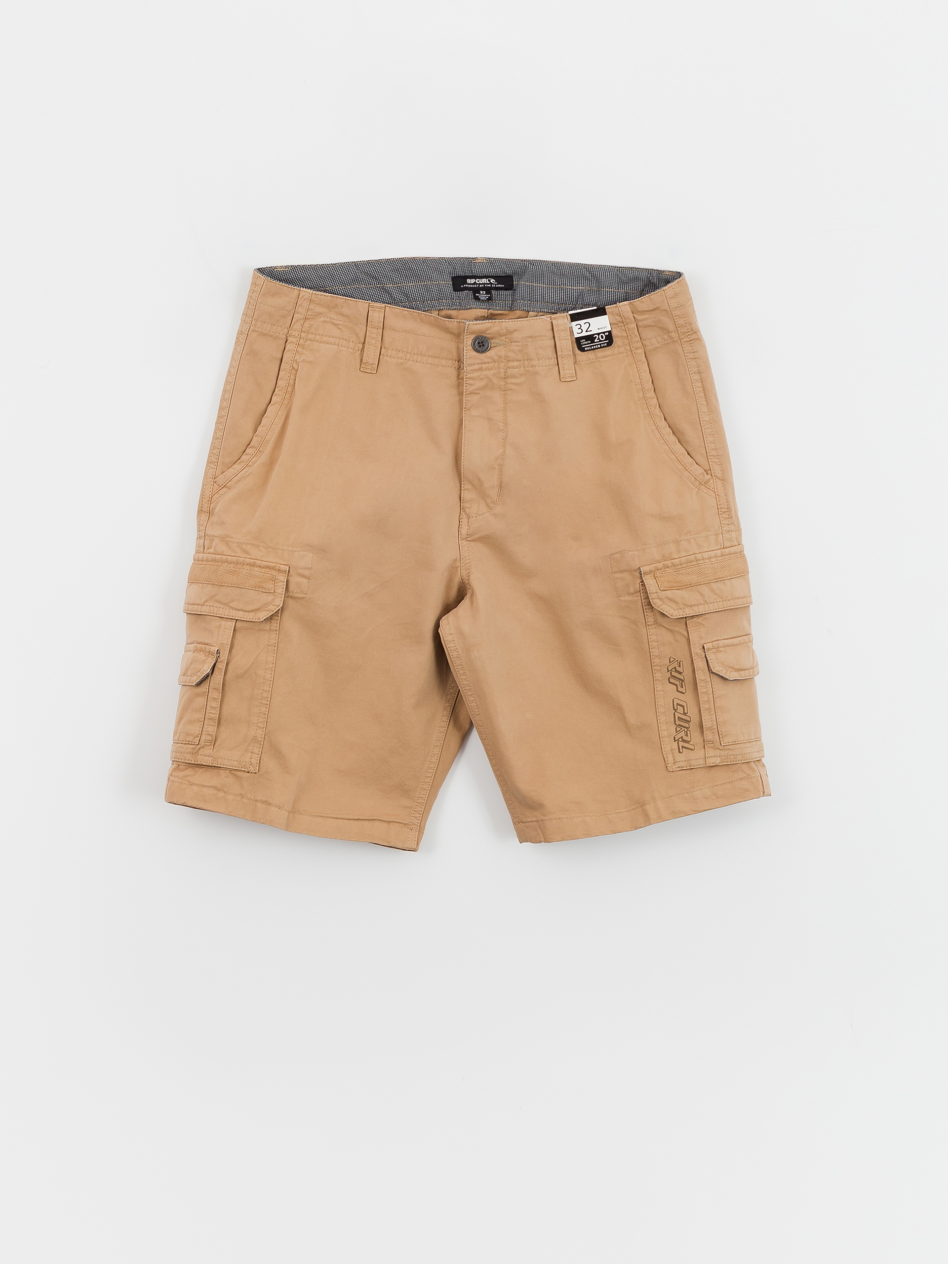 Rip Curl Classic Surf Trail Cargo Shorts brown khaki