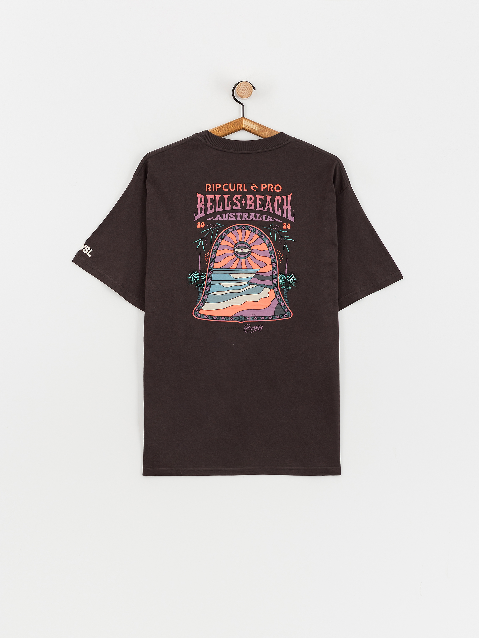 Rip Curl Rip Curl Pro 24 Line Up T-Shirt (washed black)