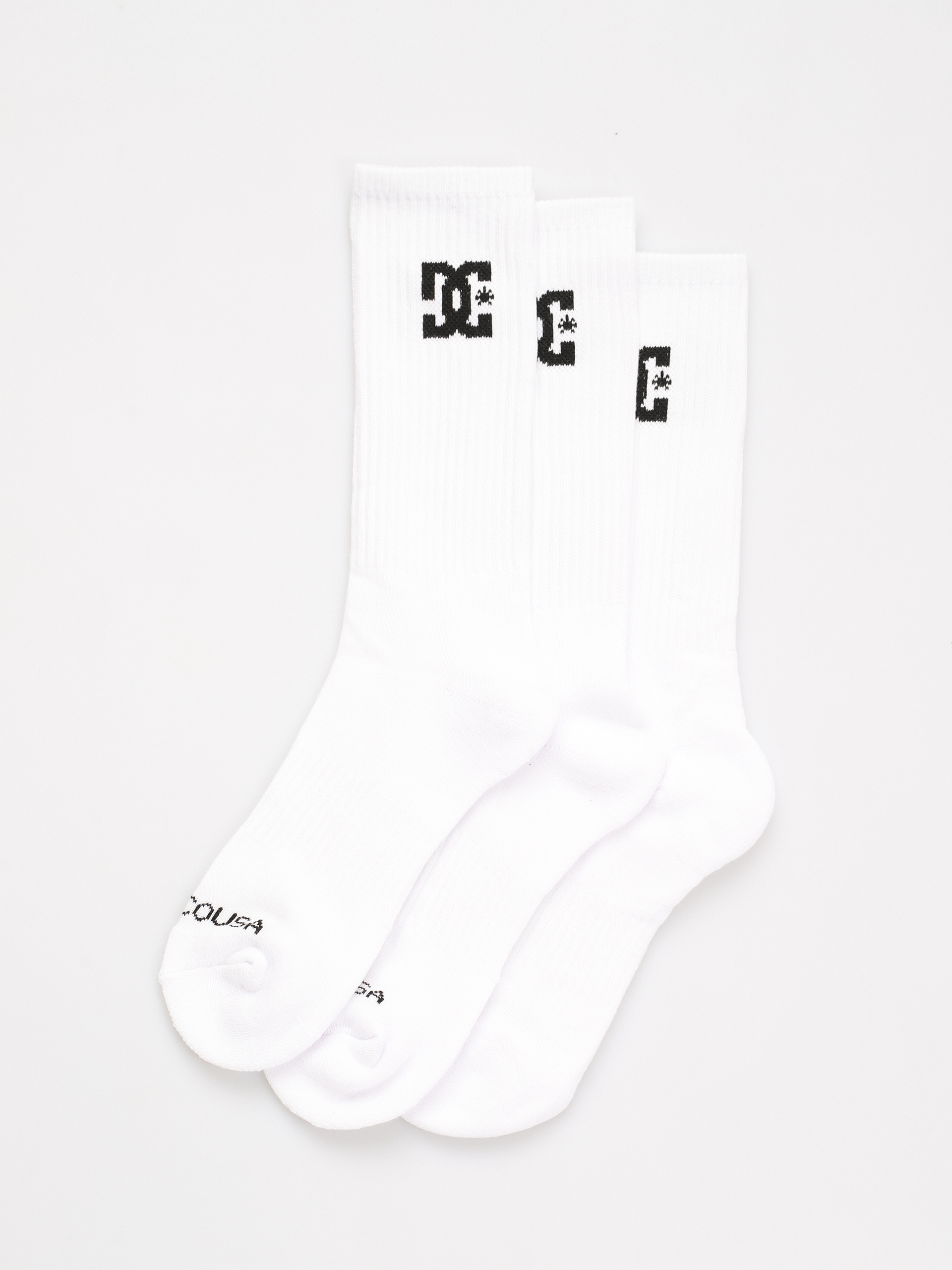 DC Socks Spp Dc Crew 3Pk (snow white)