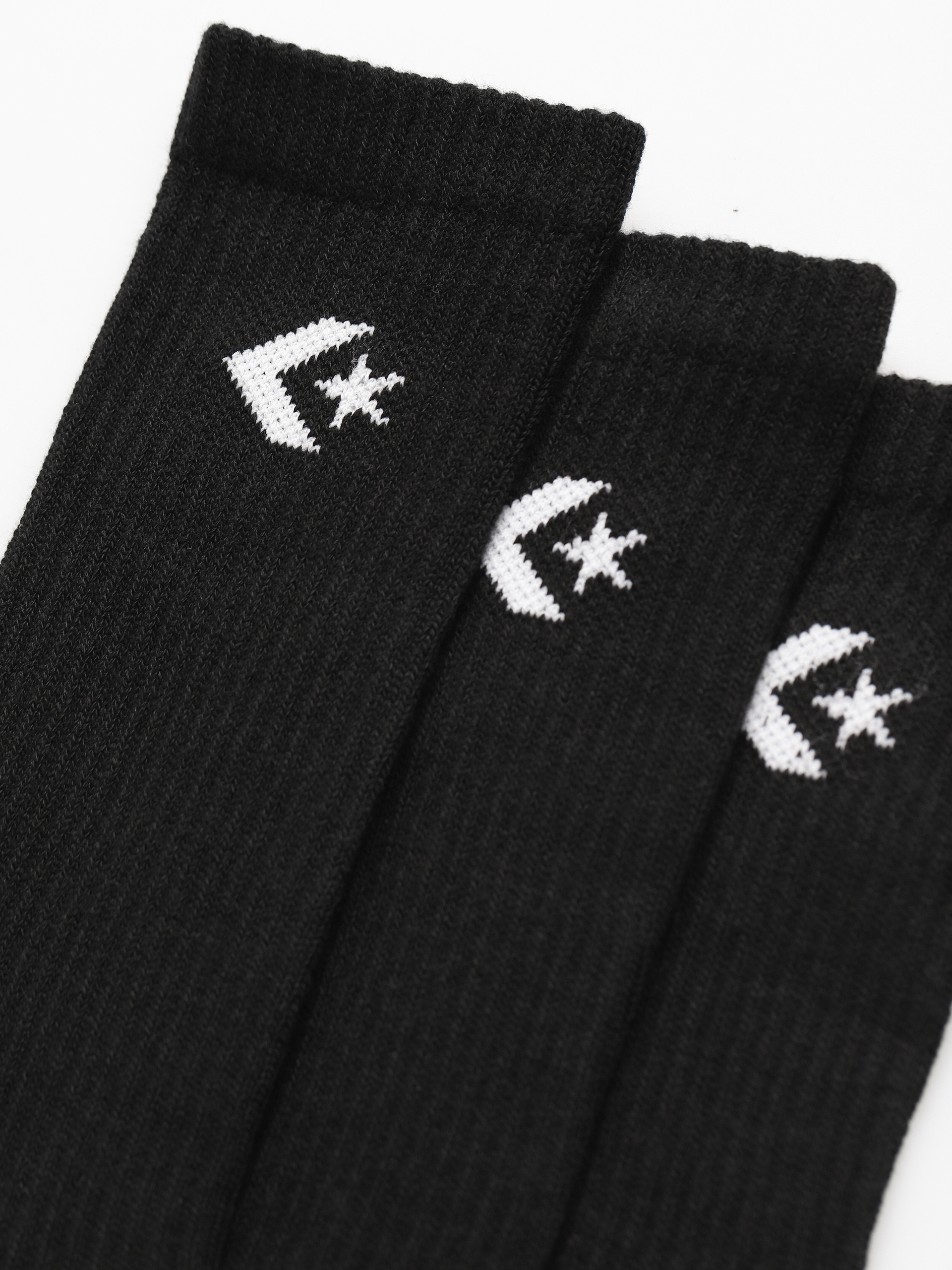 Converse Socks Classic Star Chevron Crew 3PK (black)