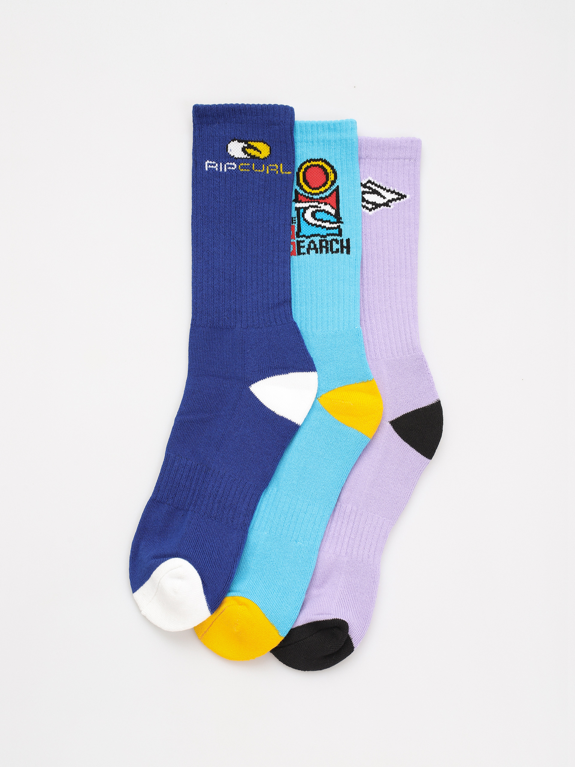 Rip Curl Socks Retro Crew 3Pk (multico)