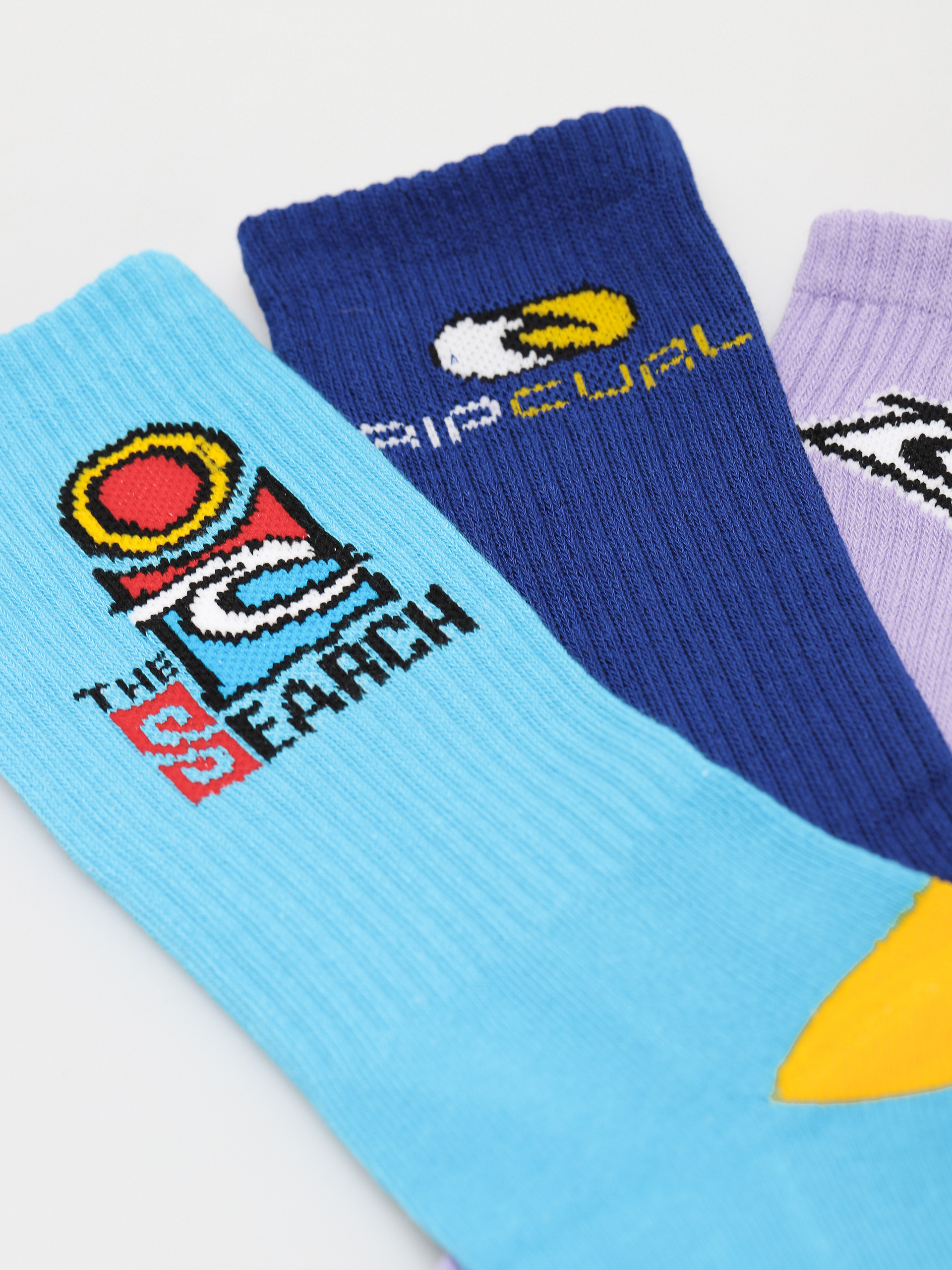 Rip Curl Socks Retro Crew 3Pk (multico)